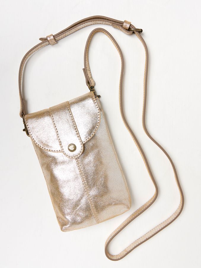 Clara Bronze Phone Bag (AA2332) | €52