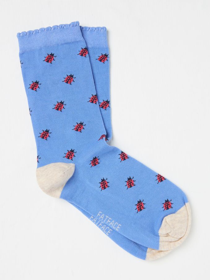 Blue Ladybird Women's Socks (AA4148) | €9.50