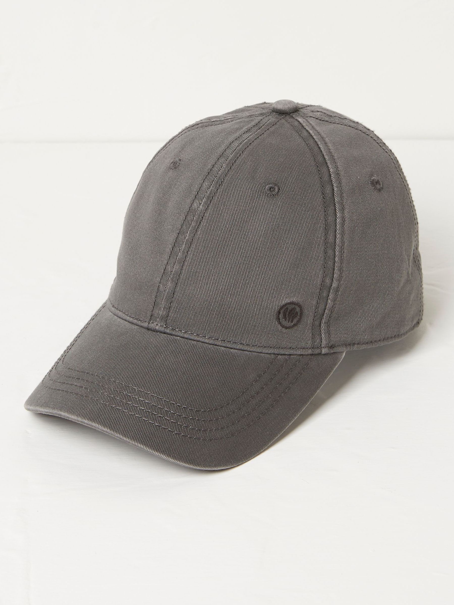 Grey 100% Cotton Twill Baseball Cap (AA7083) | $24