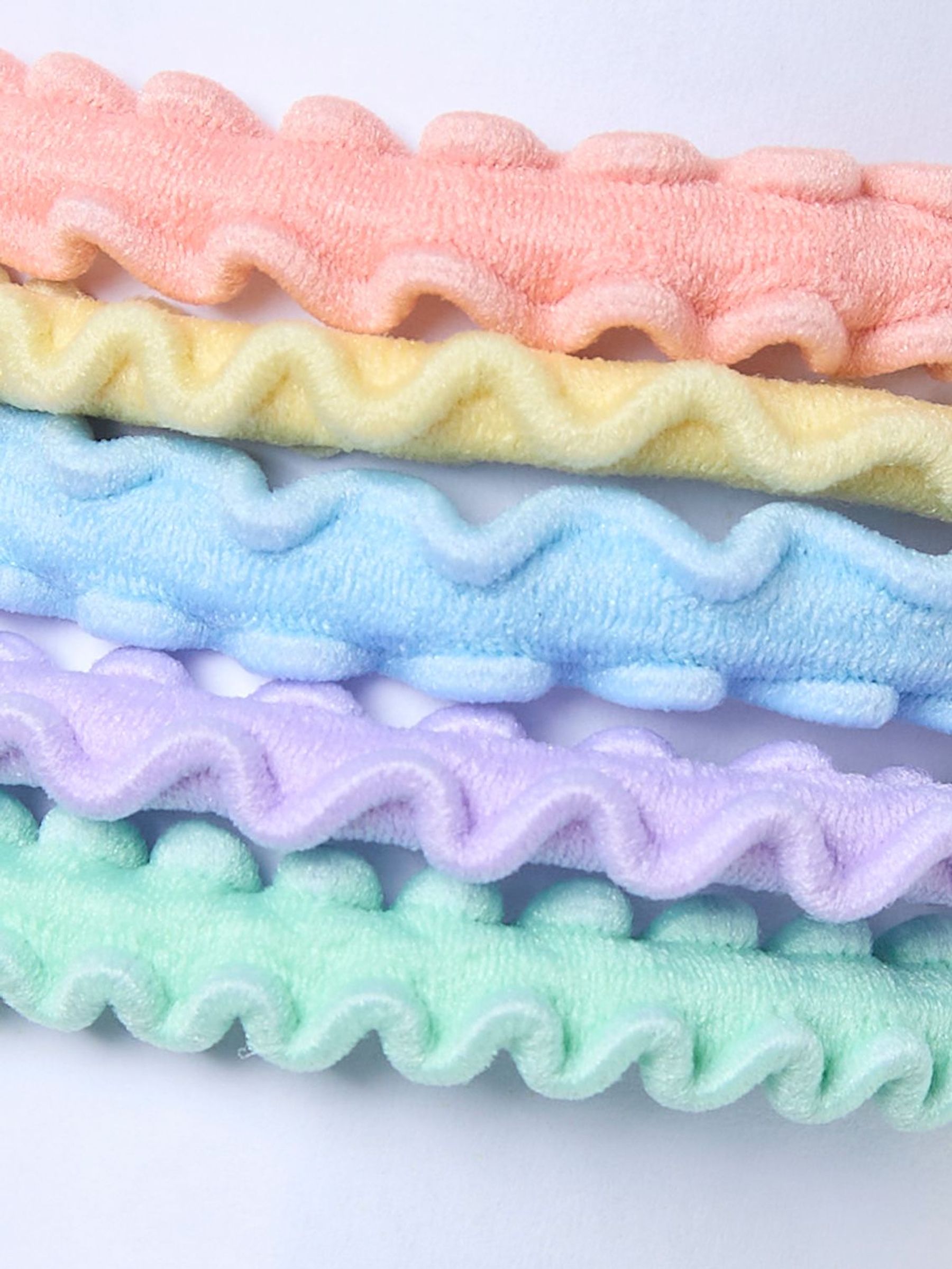 Multi Plain Hair Ties 5 Pack (AA7175) | €11