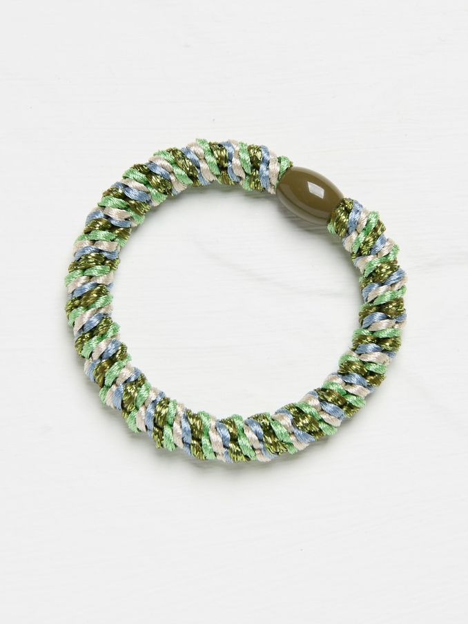 Green Twist Hair Tie (AA7179) | $6