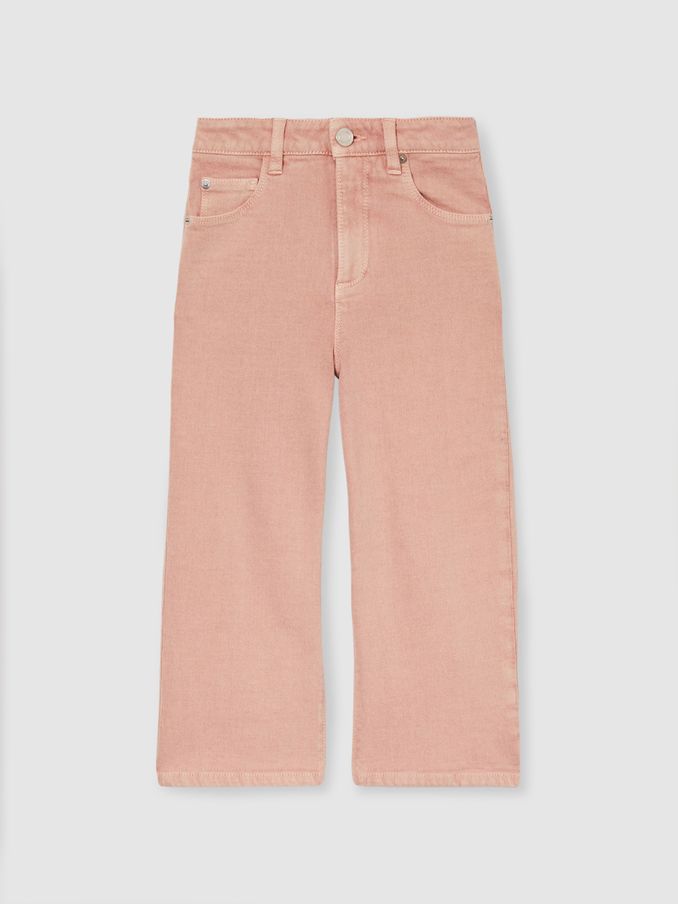 13-14 yrs Wide-Leg Jeans in Pink (AB2069) | €85