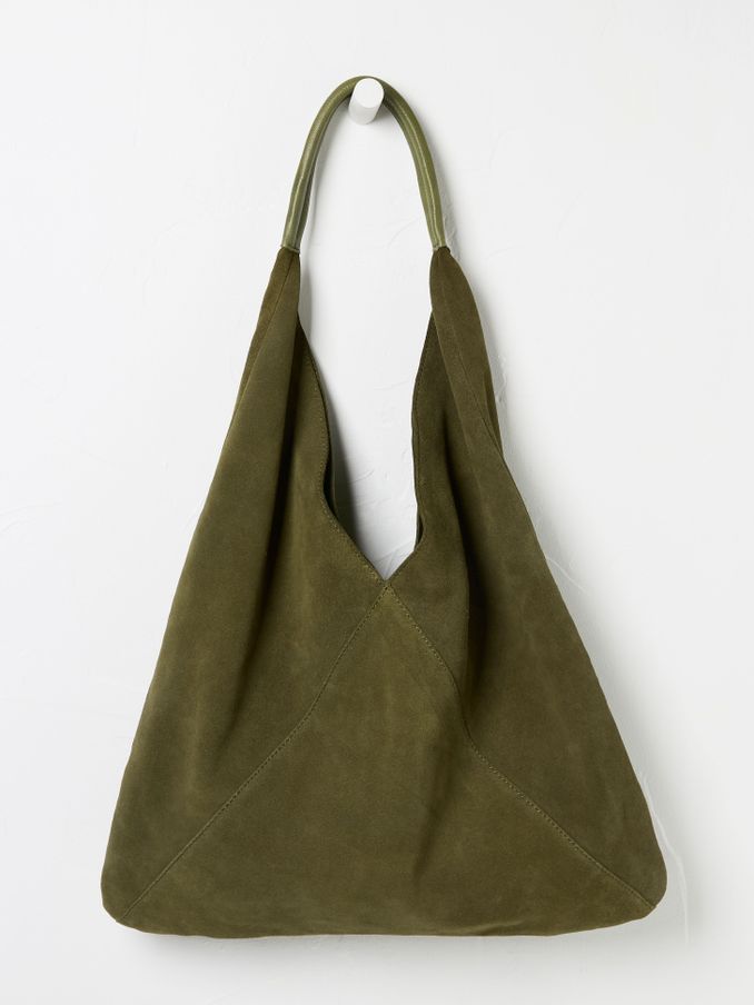 Khaki Green Shoulder Tote Bag (AB5219) | €104