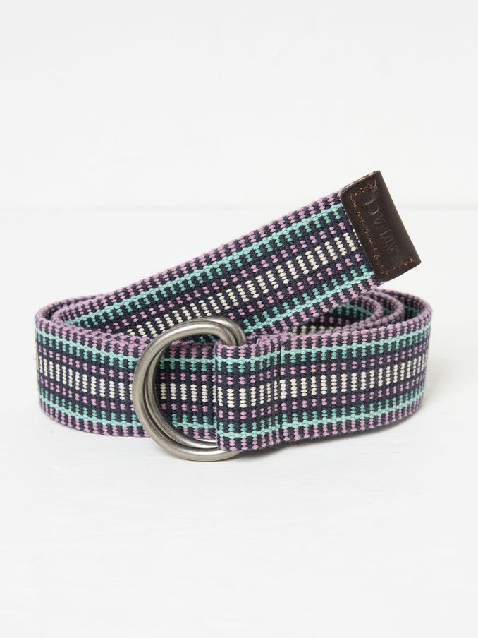 Navy Blue Canvas Webbing Belt (AB8229) | $28