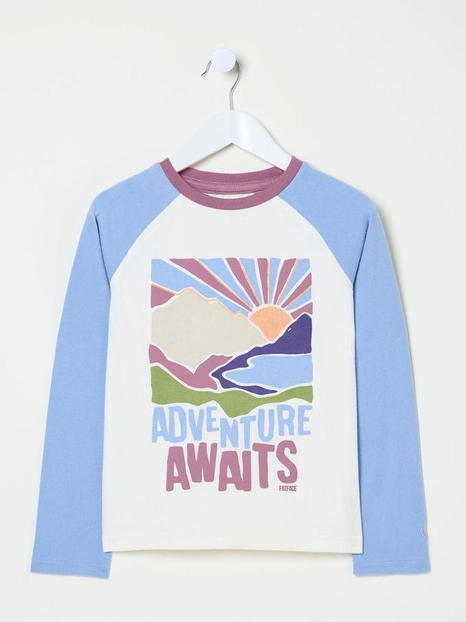 White Colourblock Graphic T-Shirt (AB8403) | $10