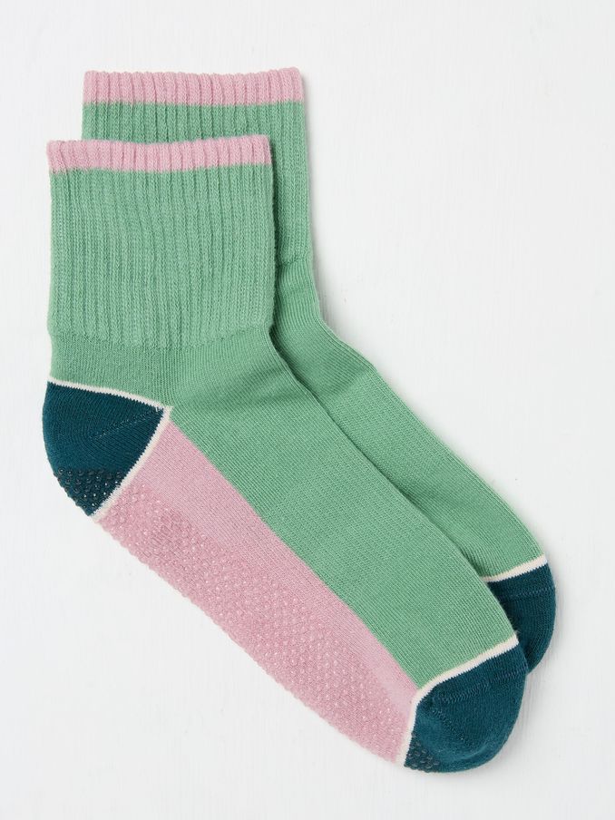 Green Yoga Socks (AC3281) | $13