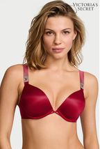 Red Lacquer Add 2 Cups Push Up Bombshell Scattered Shine Strap Bra (AC3323) | €68