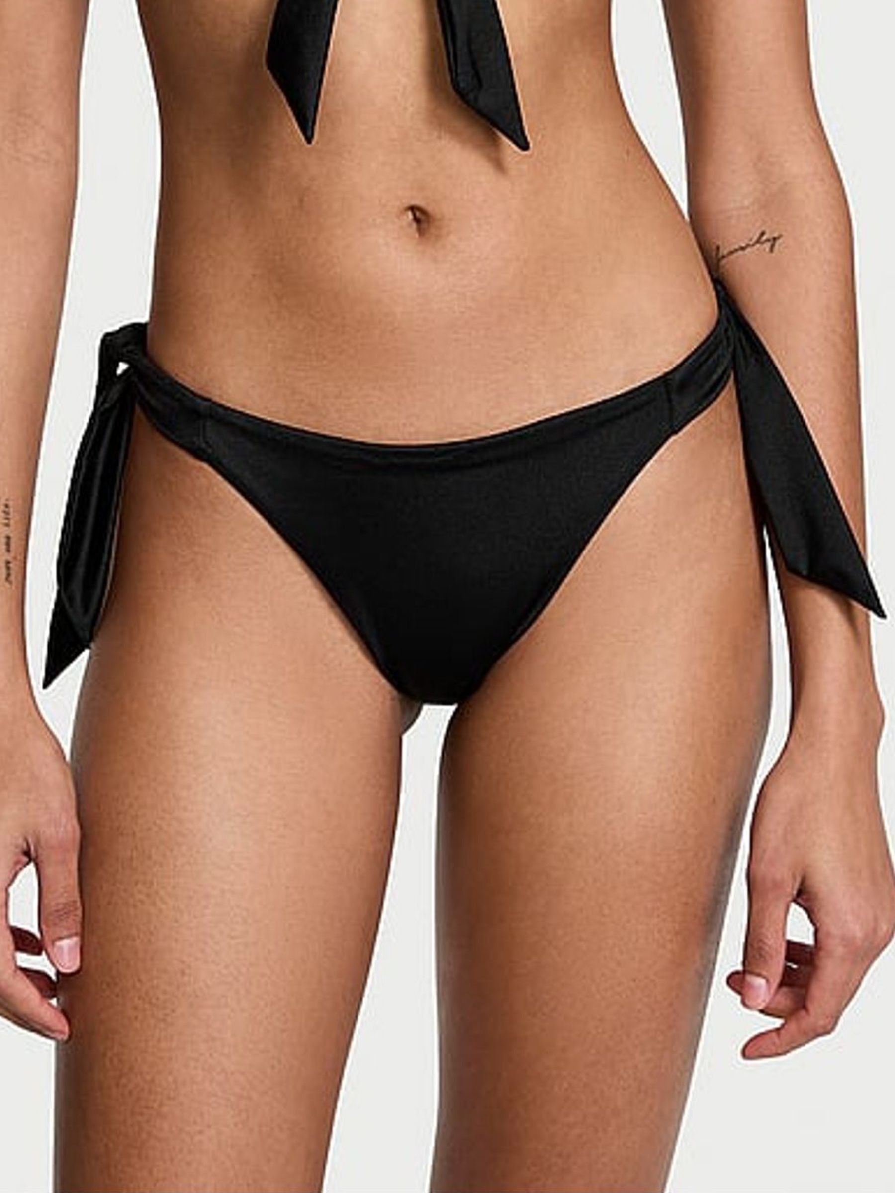 Black Tie Side Bikini Bottoms (AC3340) | €52