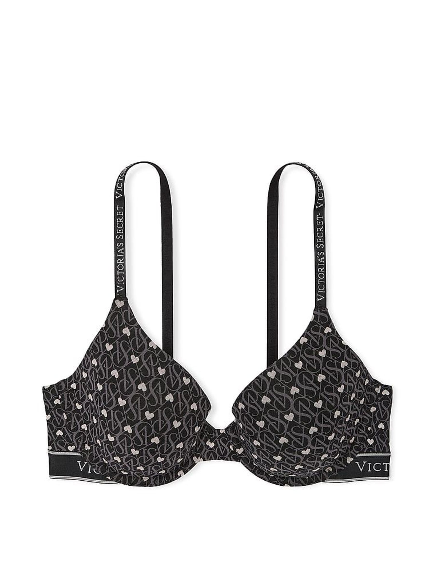 Black Heart Full Cup Lightly Lined Bra (AC3537) | €40