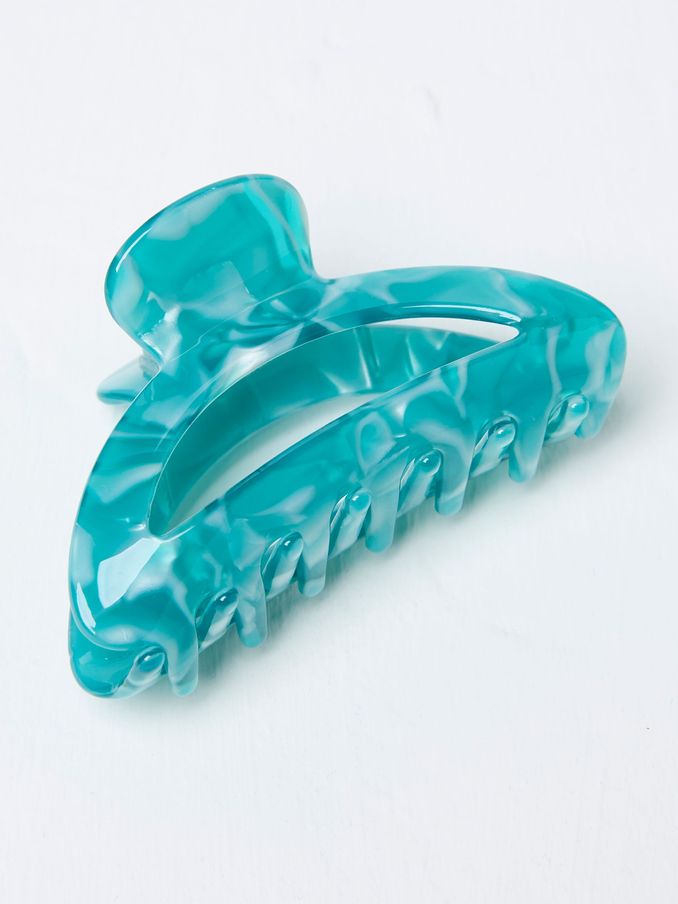 Green Half Moon Claw Clip (AC4528) | $16