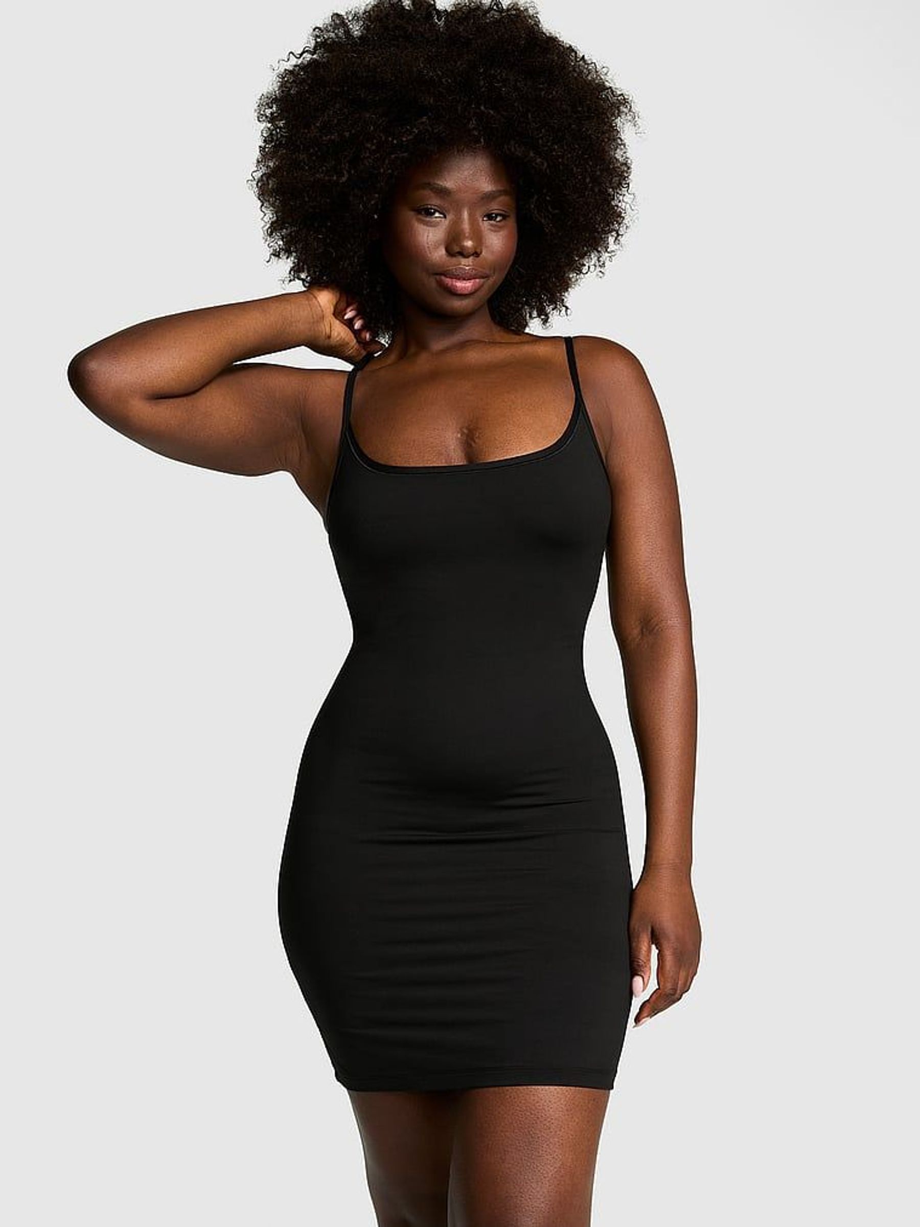 Black Slip Dress (AC5272) | €33