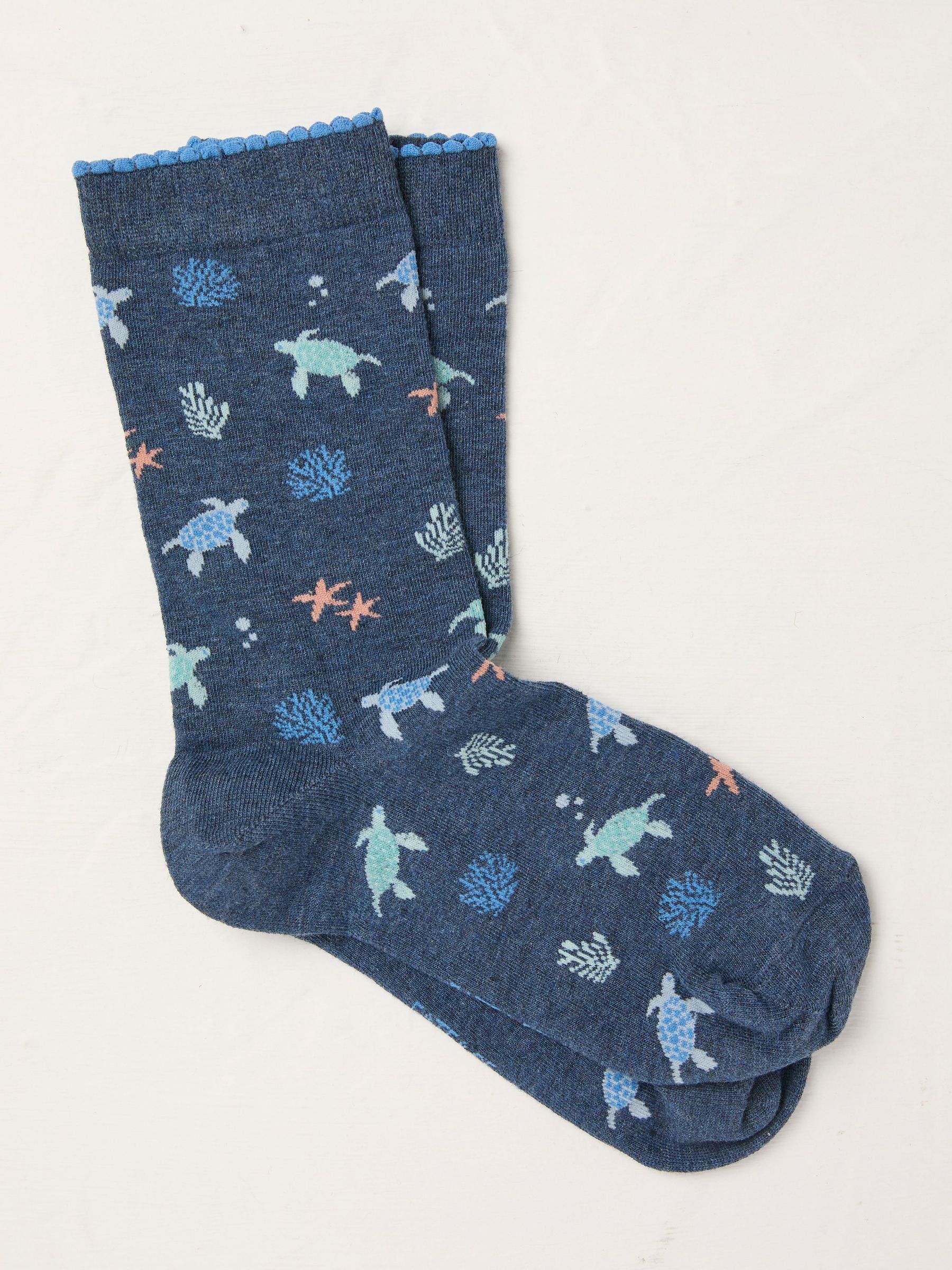 Blue Turtle Socks (AC5370) | €9.50