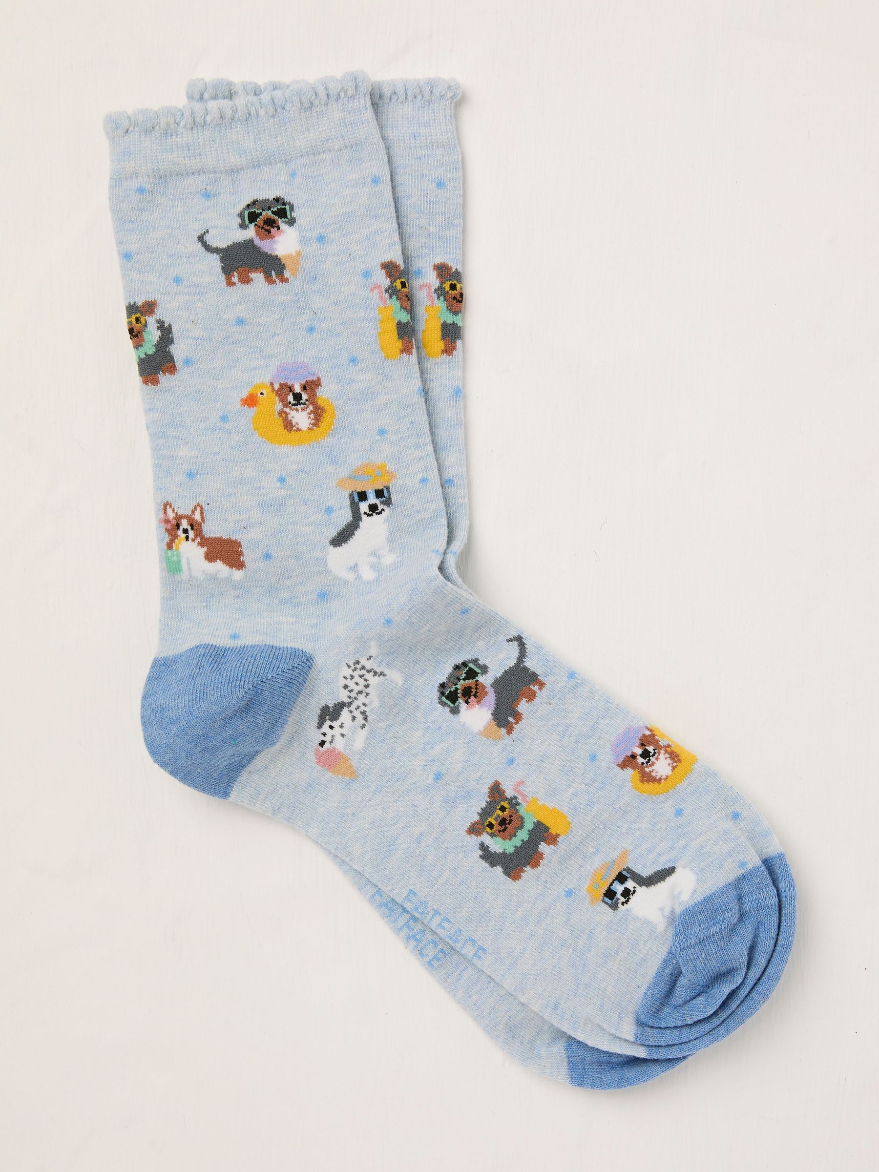 Blue Dog Socks (AC5371) | $12