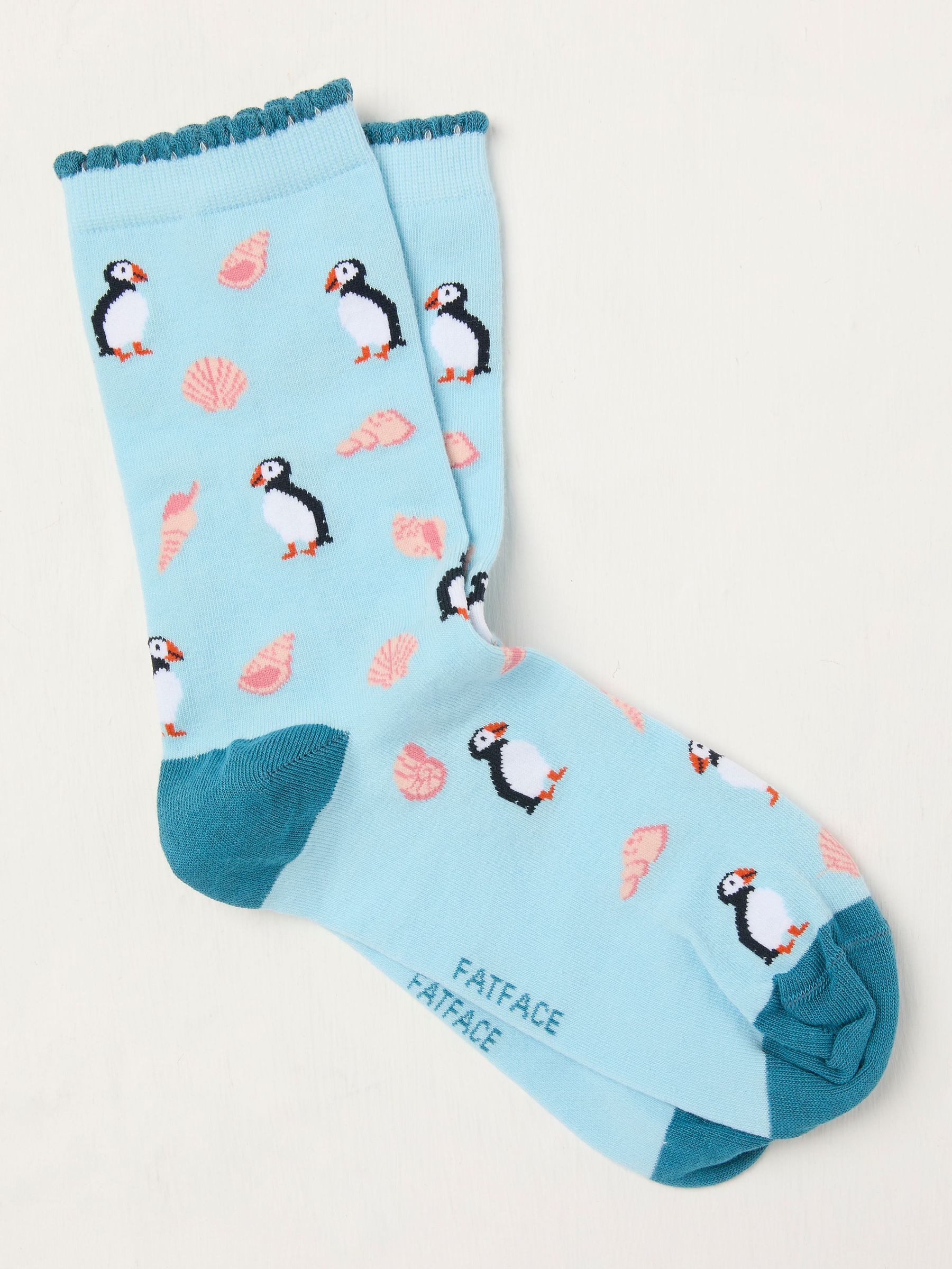 Blue Puffin Socks (AC5381) | €9.50