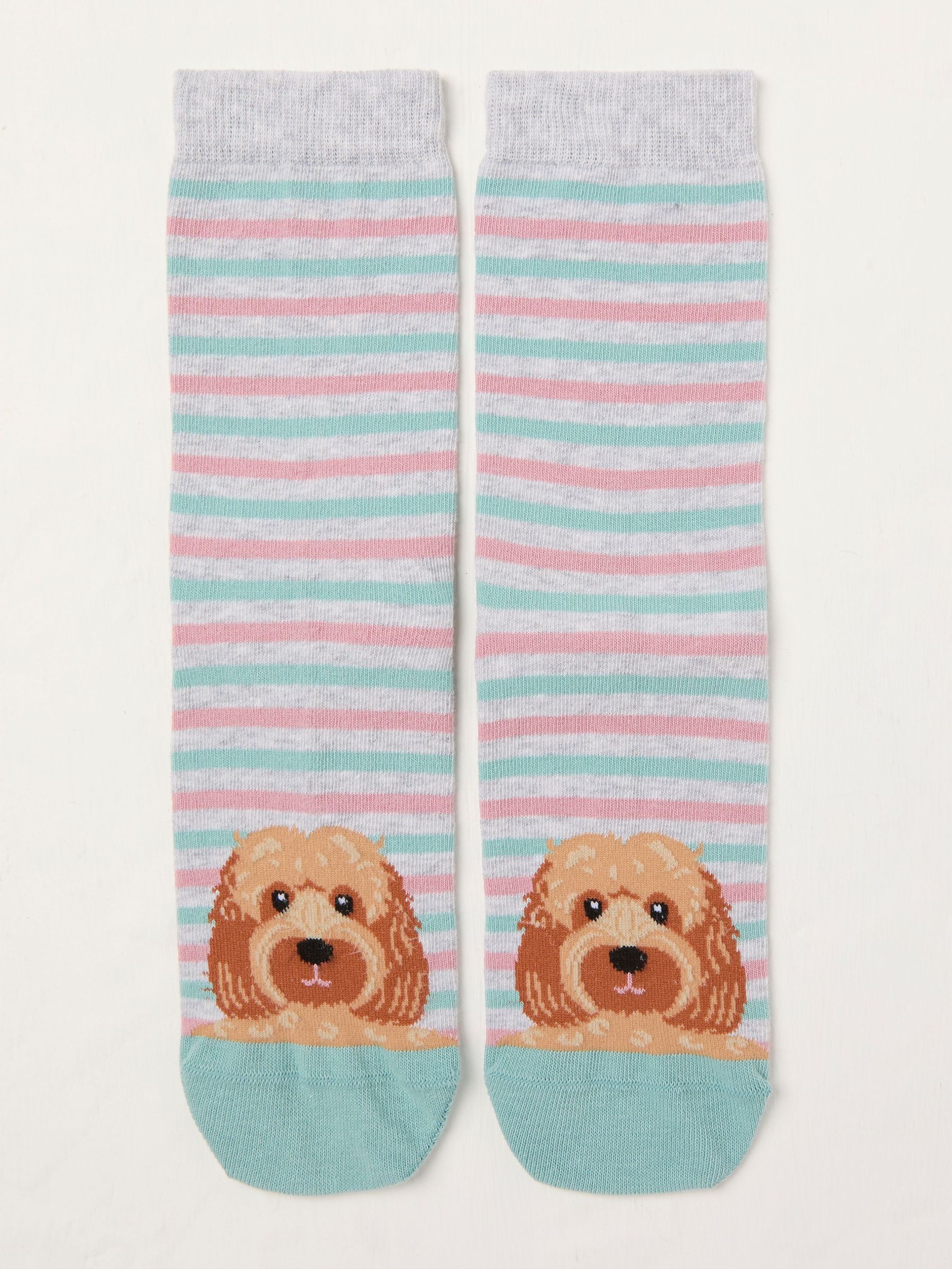 Grey Dog Toe Socks (AC5385) | €9.50