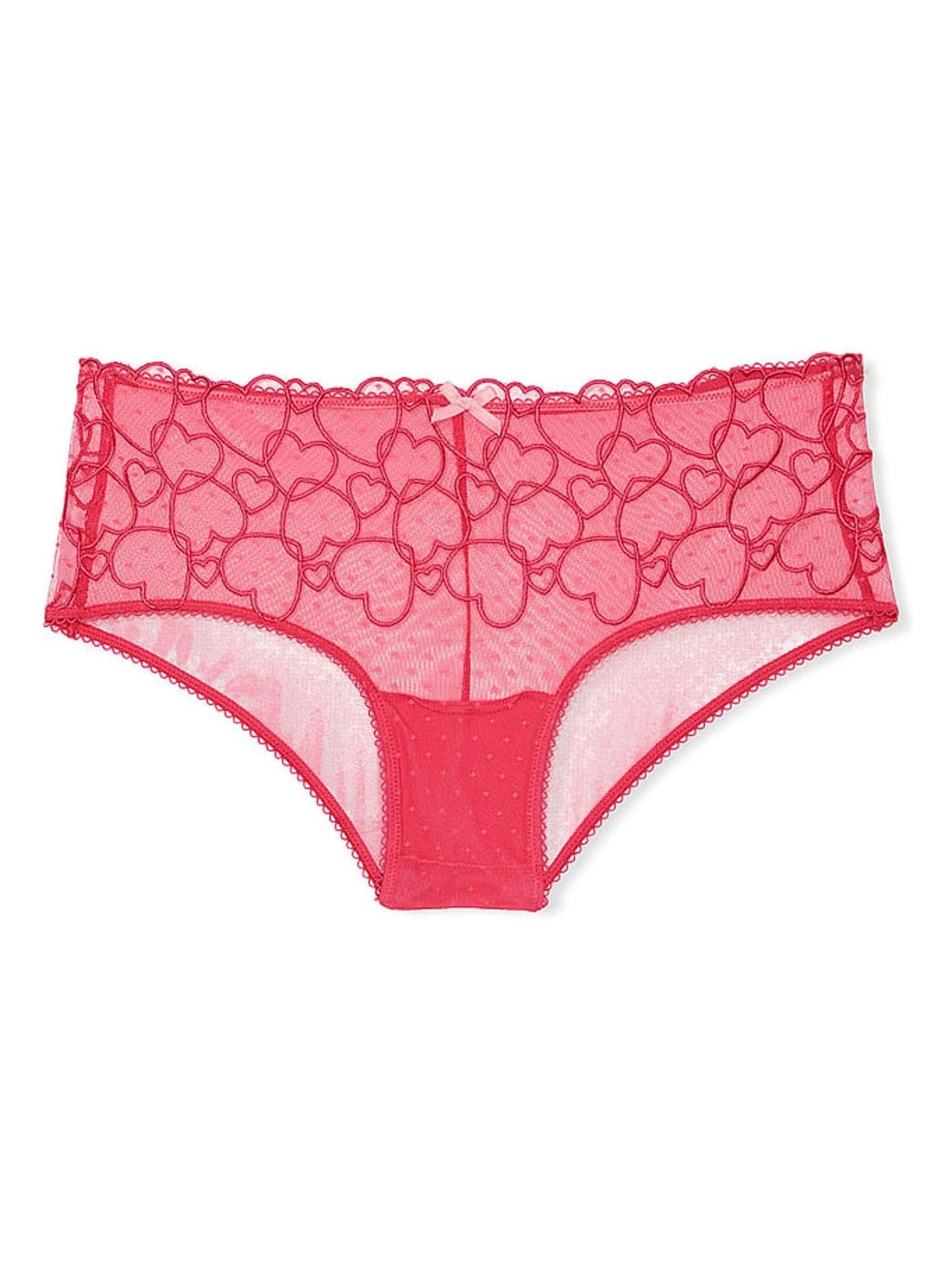 Double Bubble Pink Cheeky Lace Knickers (AC7528) | €10.50