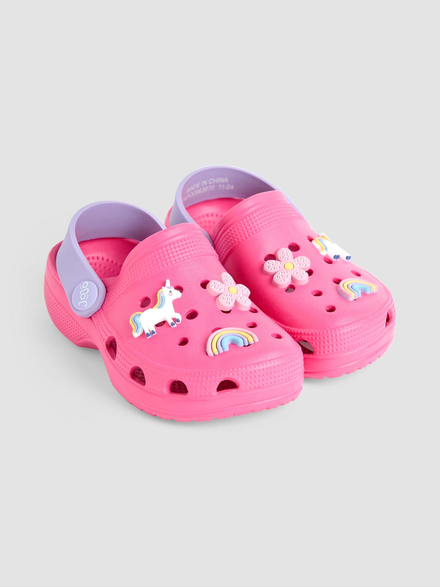 Fuchsia Slip-On Clogs (AC8347) | $30 - $35