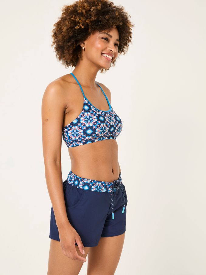 Hove Dark Blue Geo Board Shorts (AD3779) | €42