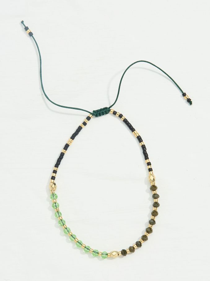 Green Bead Bracelet (AD4931) | €11