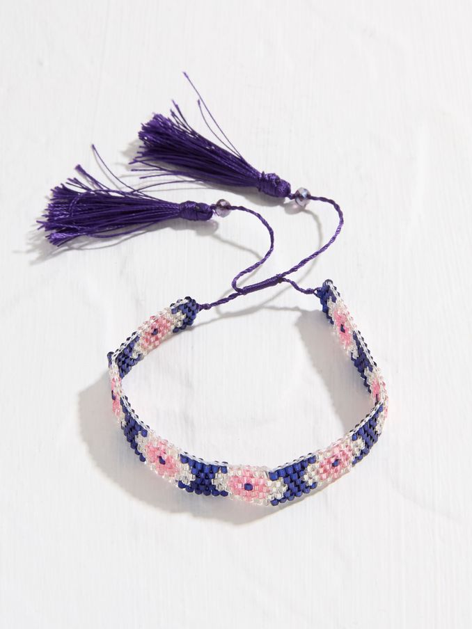 Purple Woven Bracelet (AD4933) | €16.50