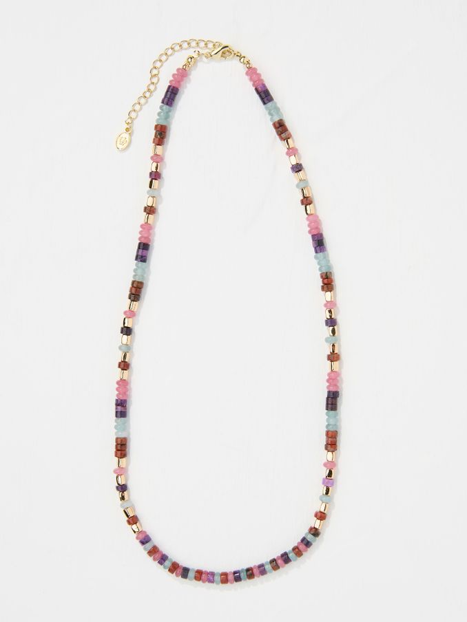 Multi Stone Necklace (AD5276) | €21.50