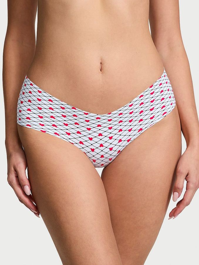 Light Blue Fishnet Heart Hipster Knickers (AD8630) | €10.50