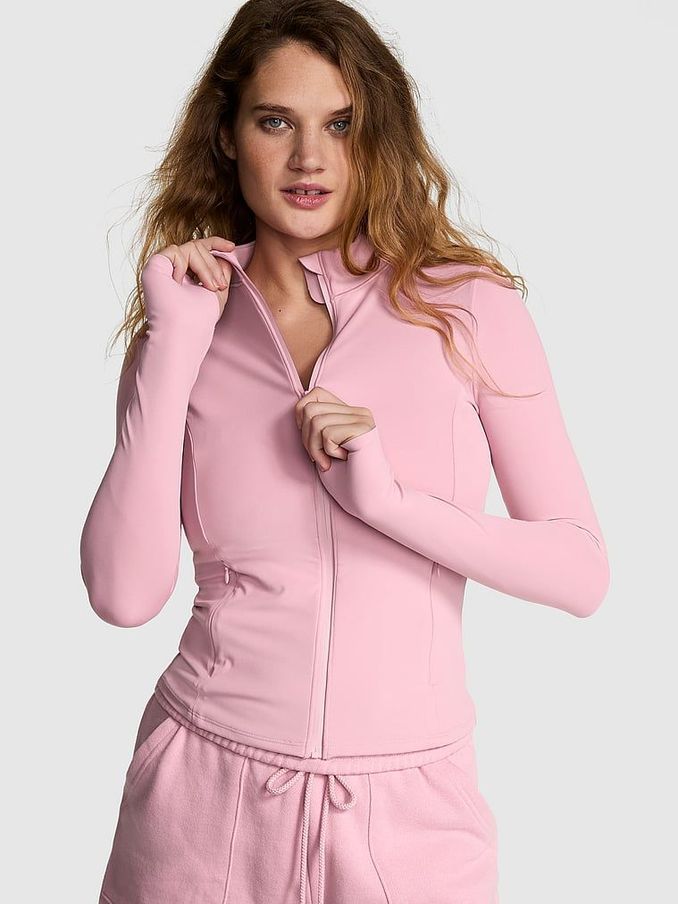 Cameo Pink Relay Full Zip Jacket (AD8642) | €56