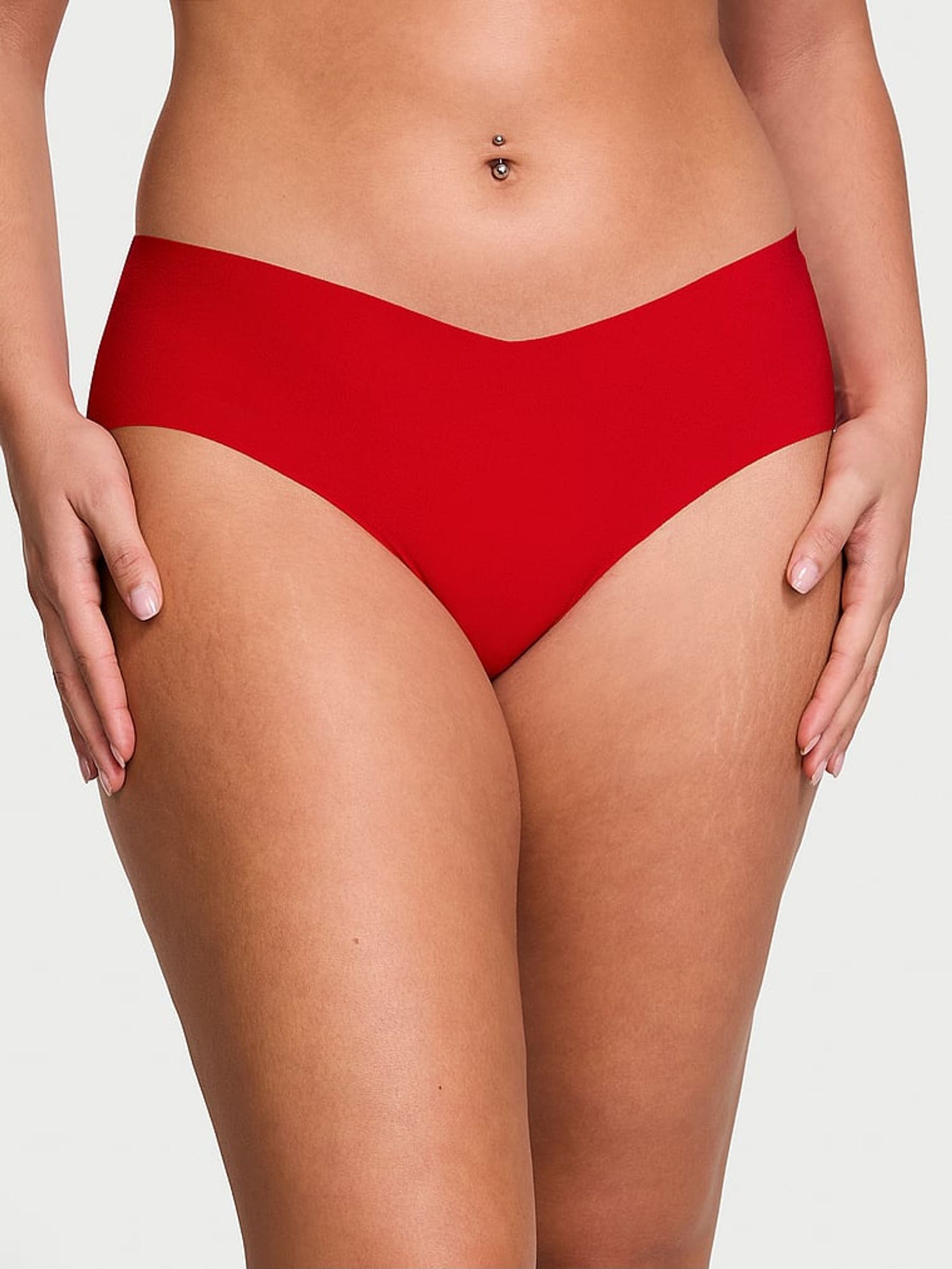 Lipstick Red Hipster Heart Mesh Back Knickers (AD8658) | €10.50