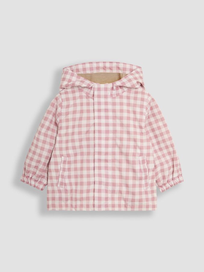 Pink Gingham Hooded Jacket (AG5620) | $68 - $71