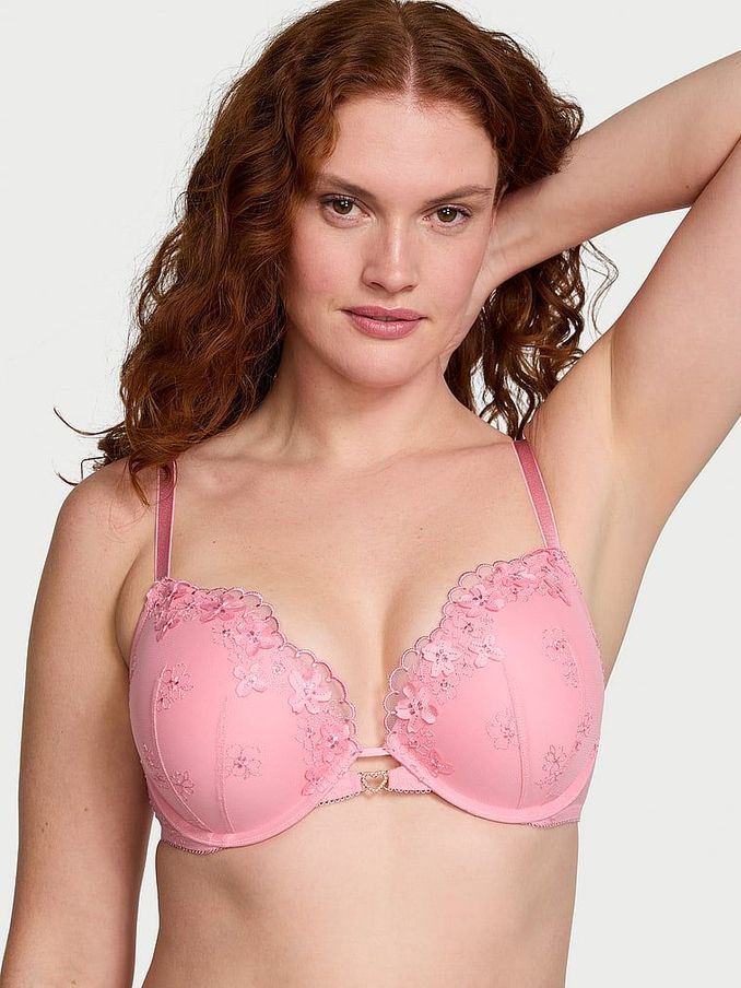 Pink Hope Push Up Pretty Petals Embroidered Bra (AG5852) | €79