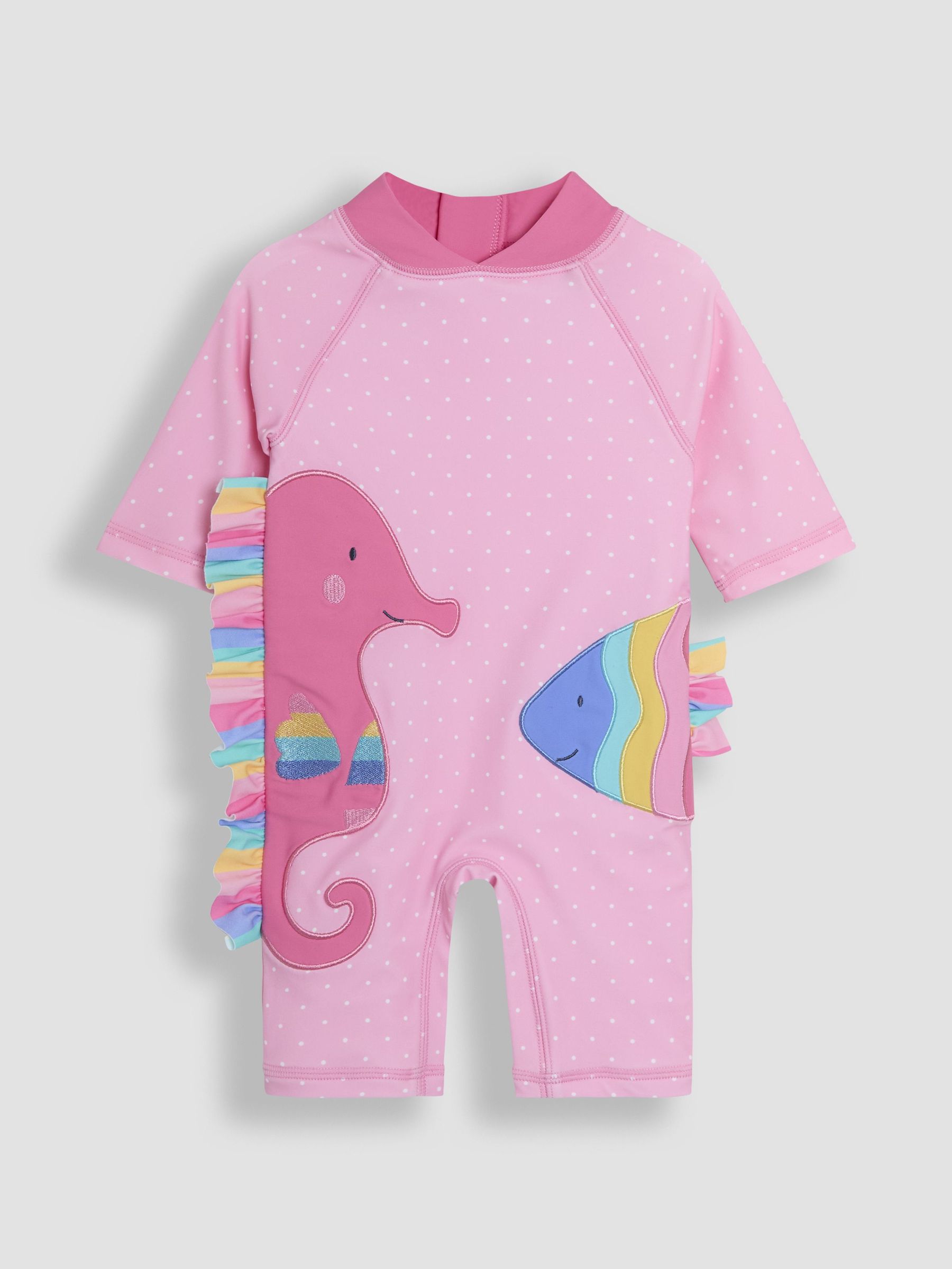 Fish Appliqué Sun Protection Suit (AG8218) | $41 - $45