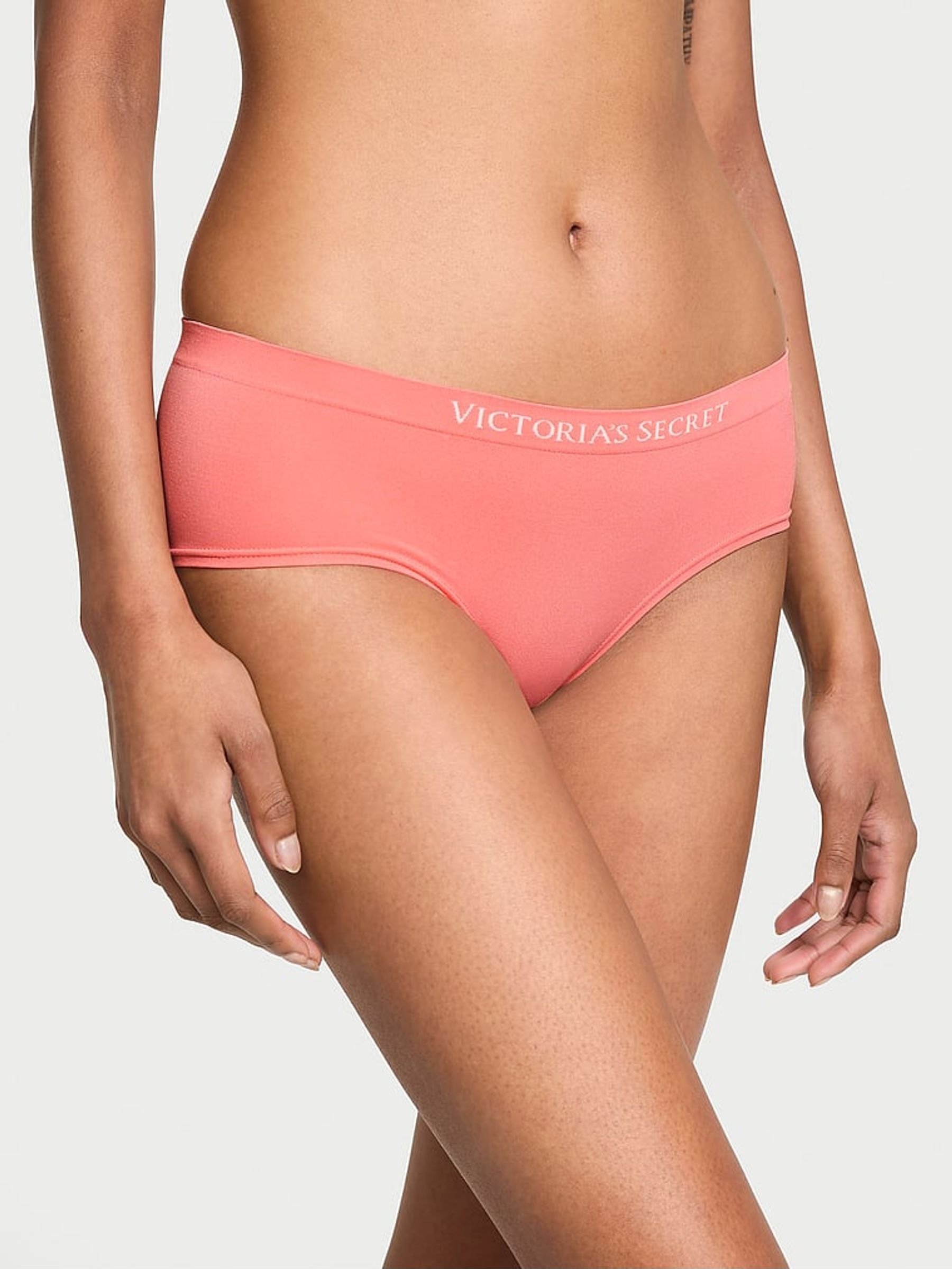 Coral Ribbon Orange Hipster Knickers (AG8755) | €10.50