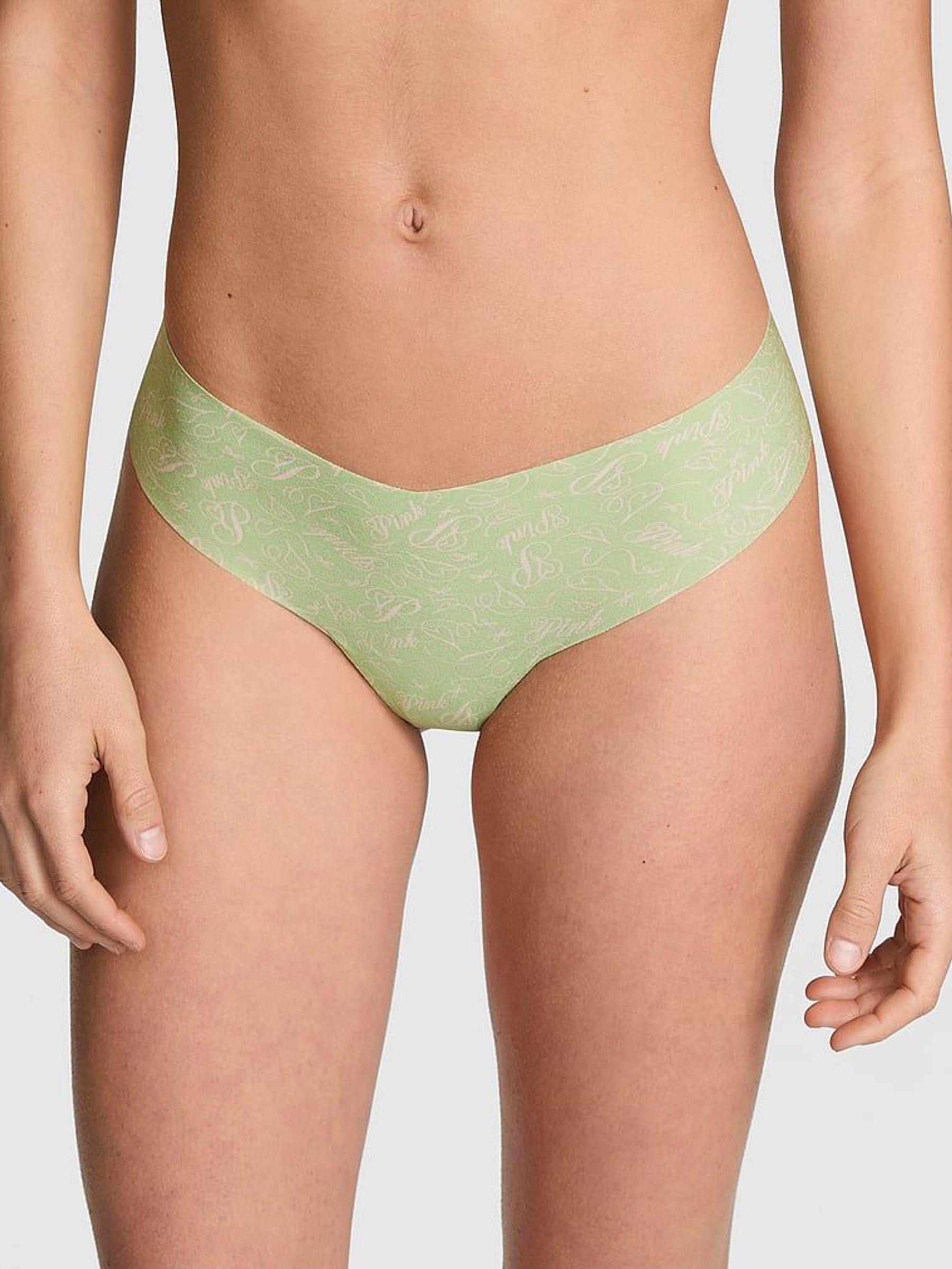 Pale Petal Green Thong Knickers (AG8810) | €10.50