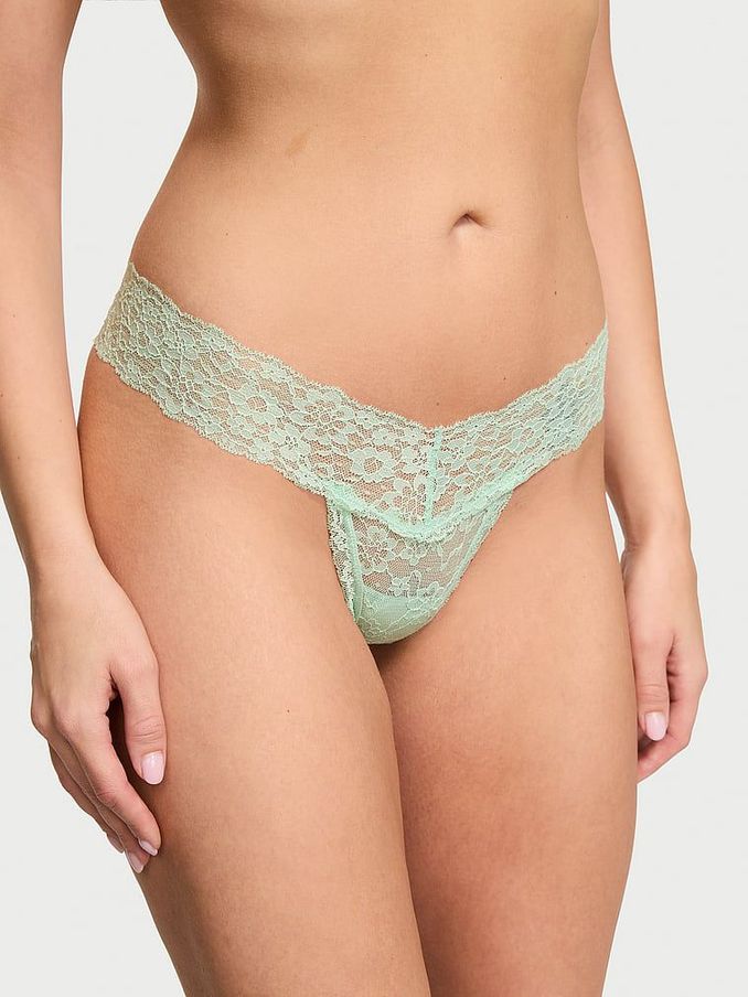 Pretty Mint Green Thong Knickers (AG8819) | €10.50