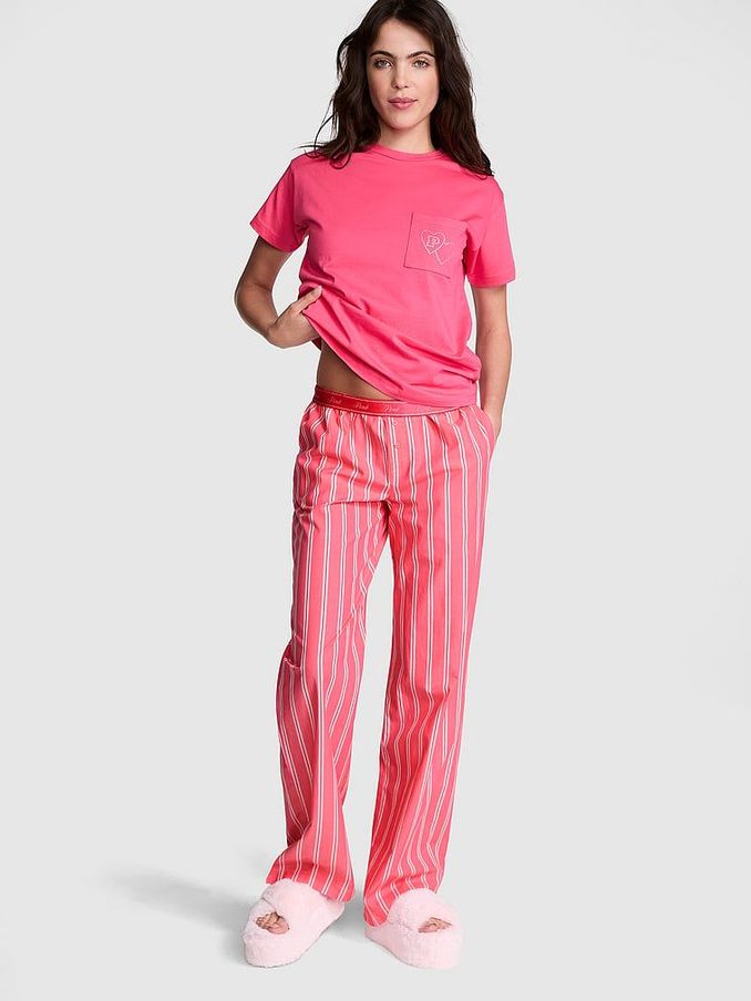 Double Bubble Pink Pyjama Trousers (AG8905) | €33