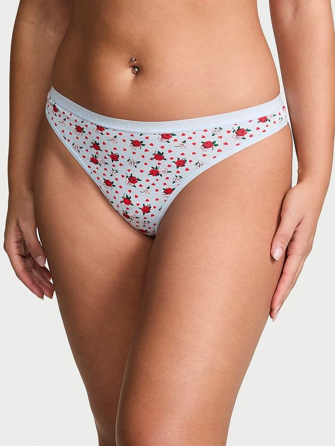 Blue Floral Hearts Knickers (AH3421) | €10.50