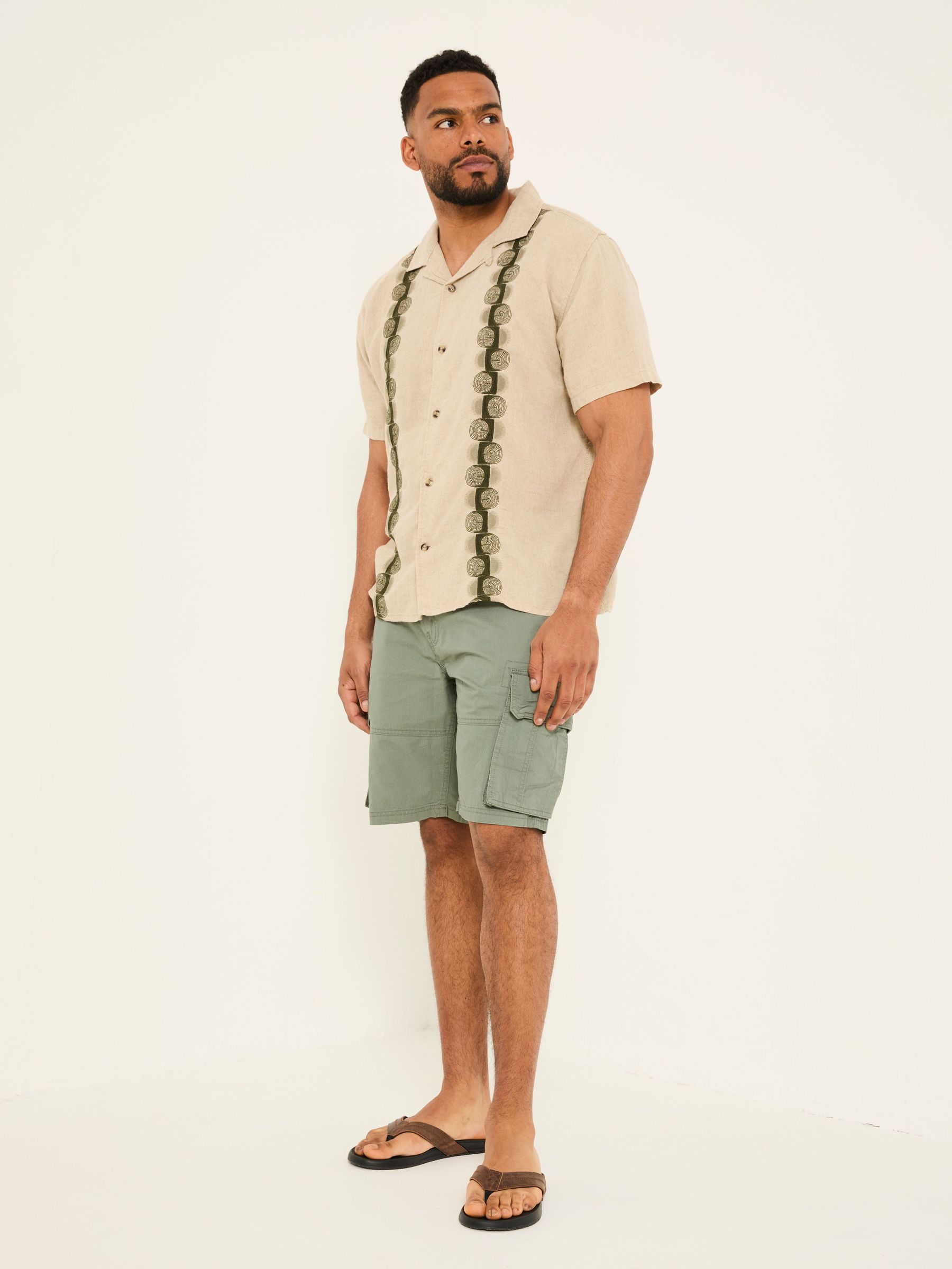 Bude Green Cargo Shorts (AJ1396) | €60.50