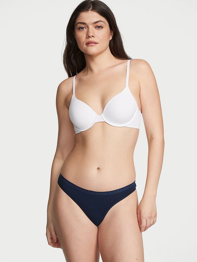 Noir Navy Blue Thong Knickers (AJ9853) | €10.50