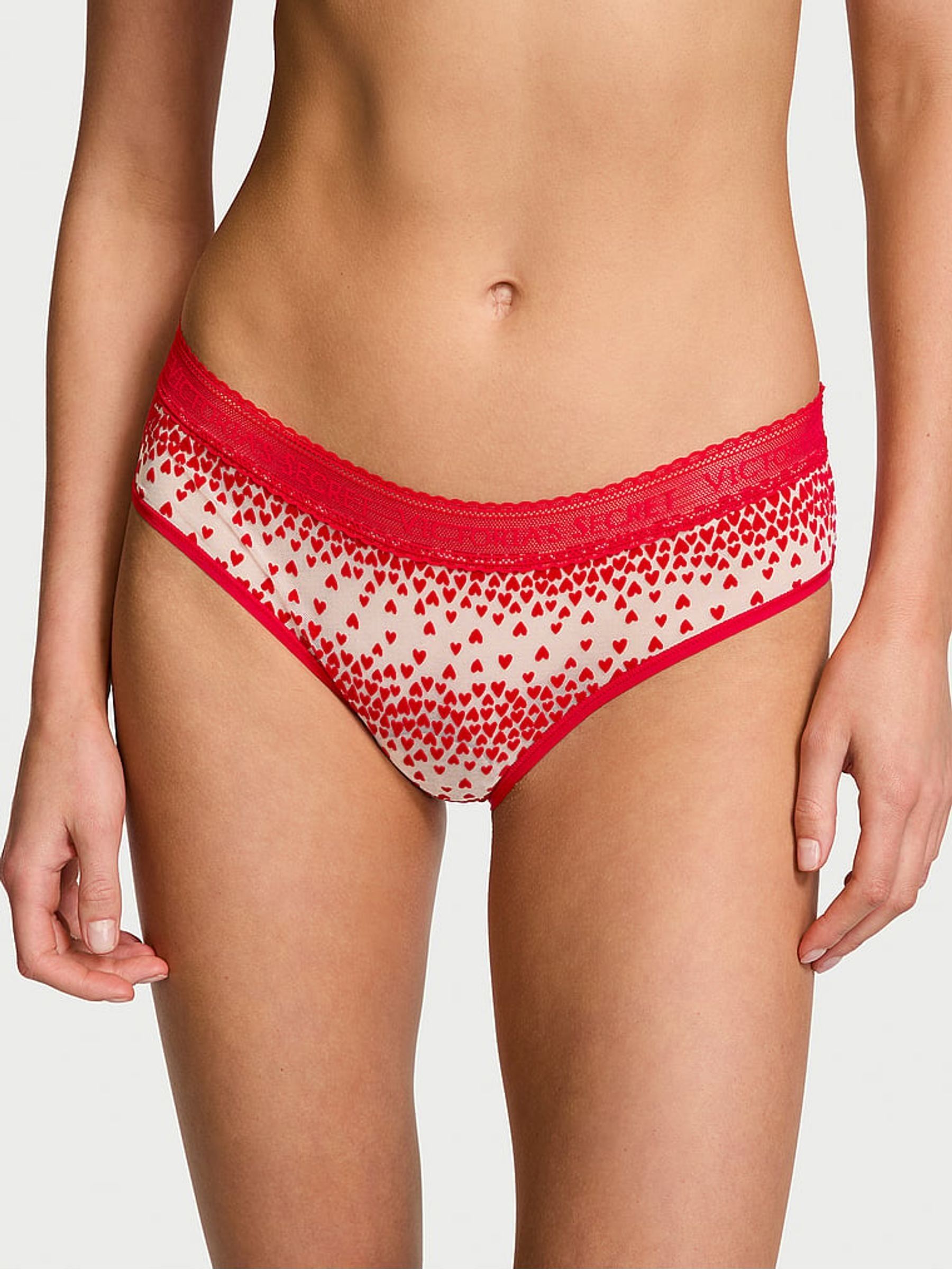 Lipstick Red Heart Hipster Logo Knickers (AK1088) | €10.50
