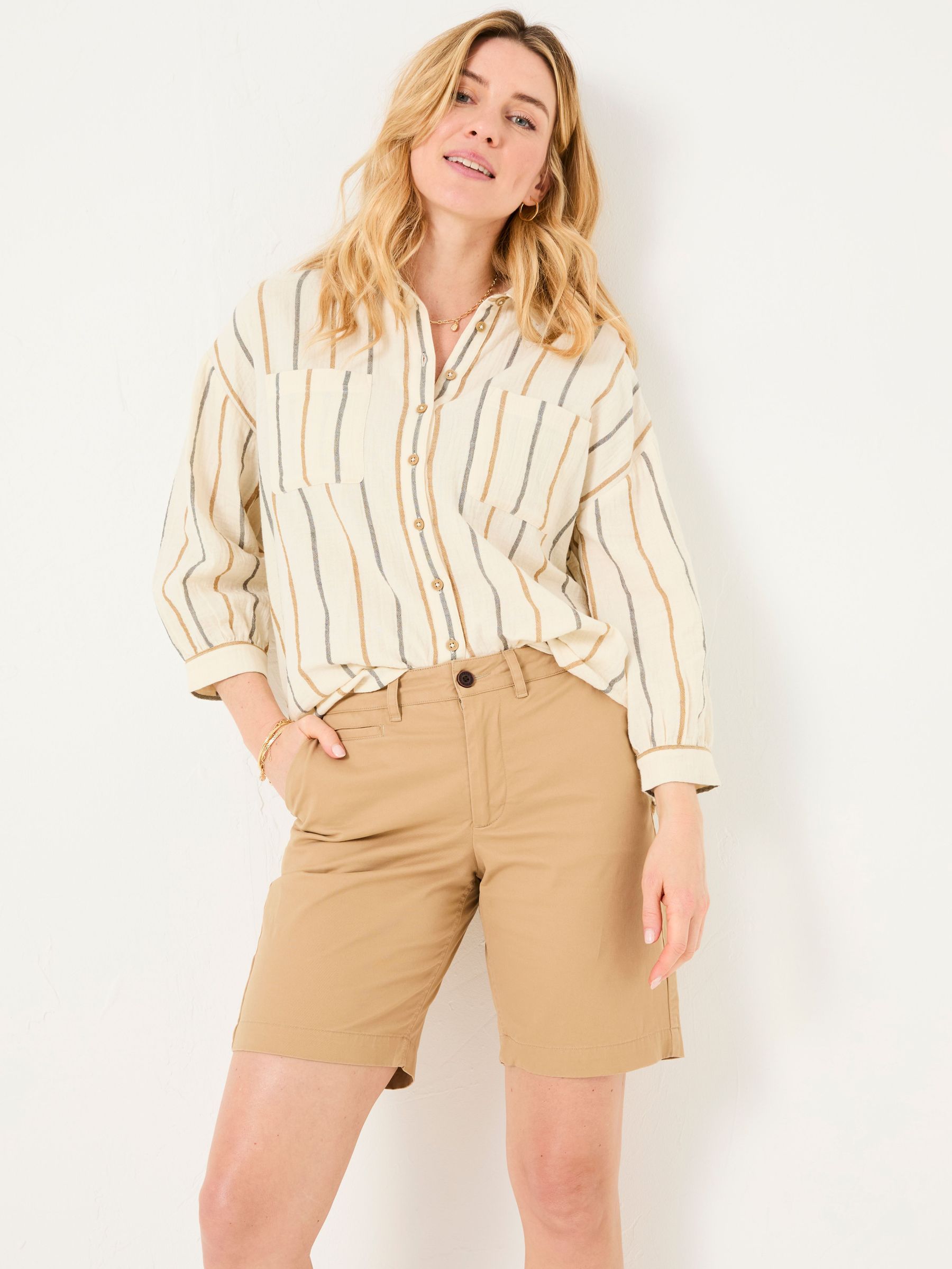 Sandown Stone Chino Shorts (AK4784) | $76