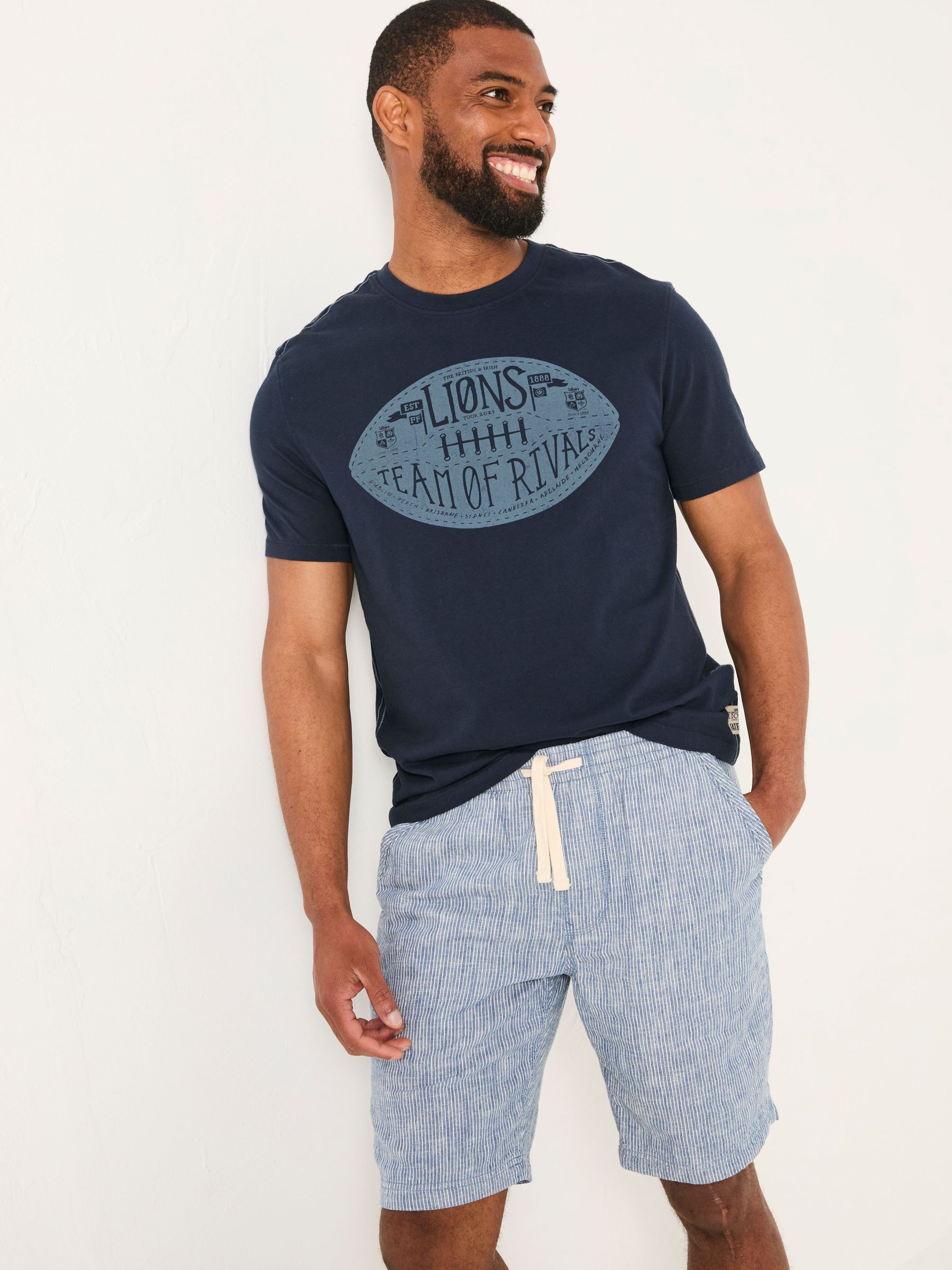 Navy Lions Tour Graphic Tshirt (AK4893) | €38.50