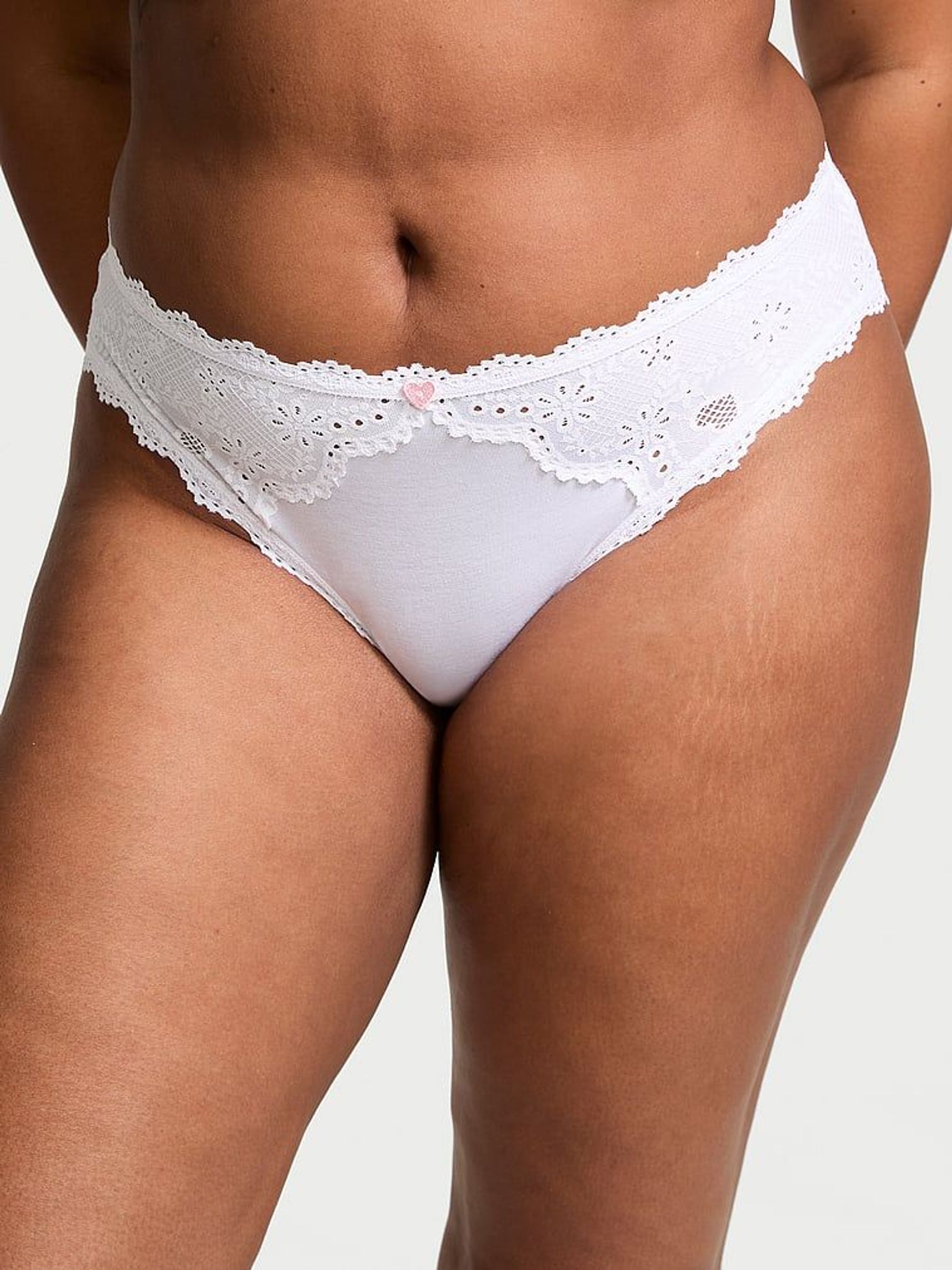 White Bikini Heart Knickers (AK7429) | €10.50