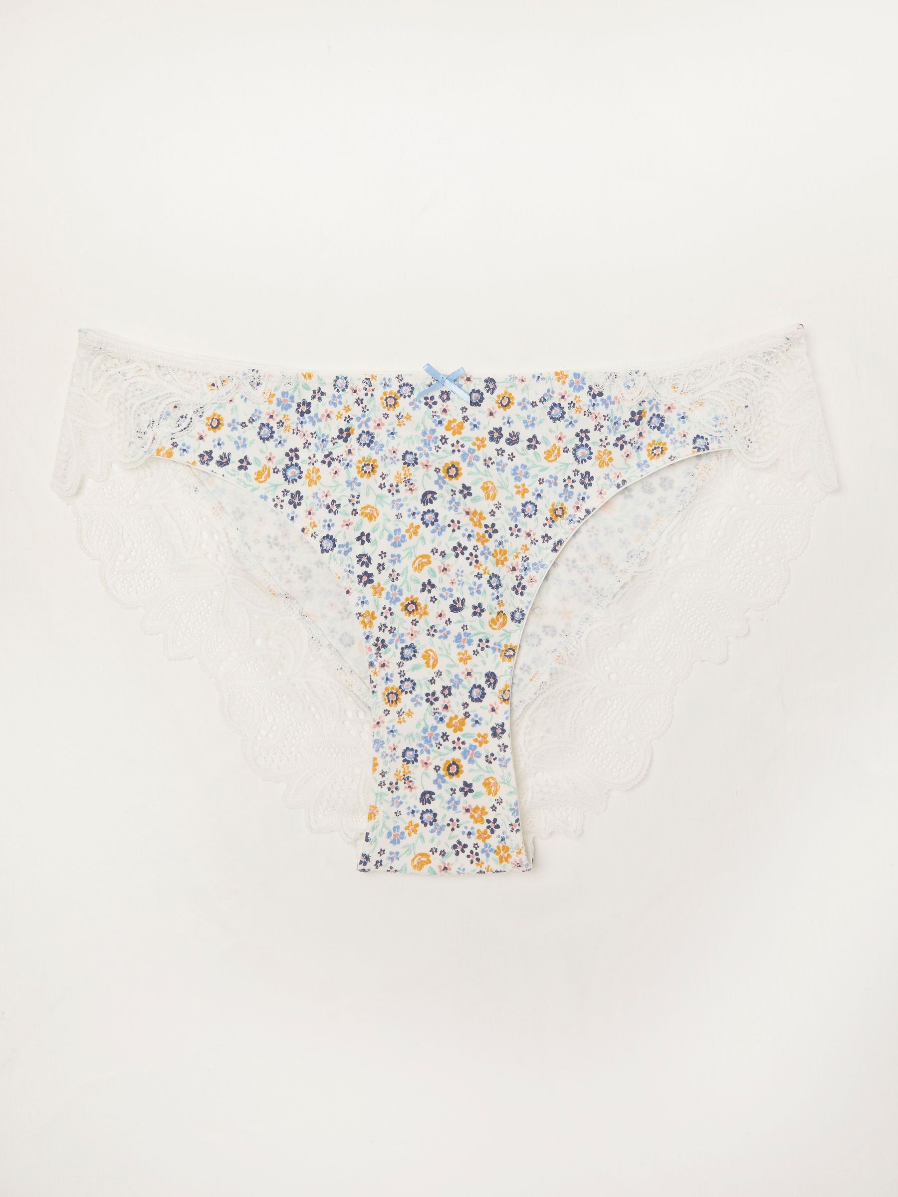 White Floral Knickers (AK7852) | €11.50
