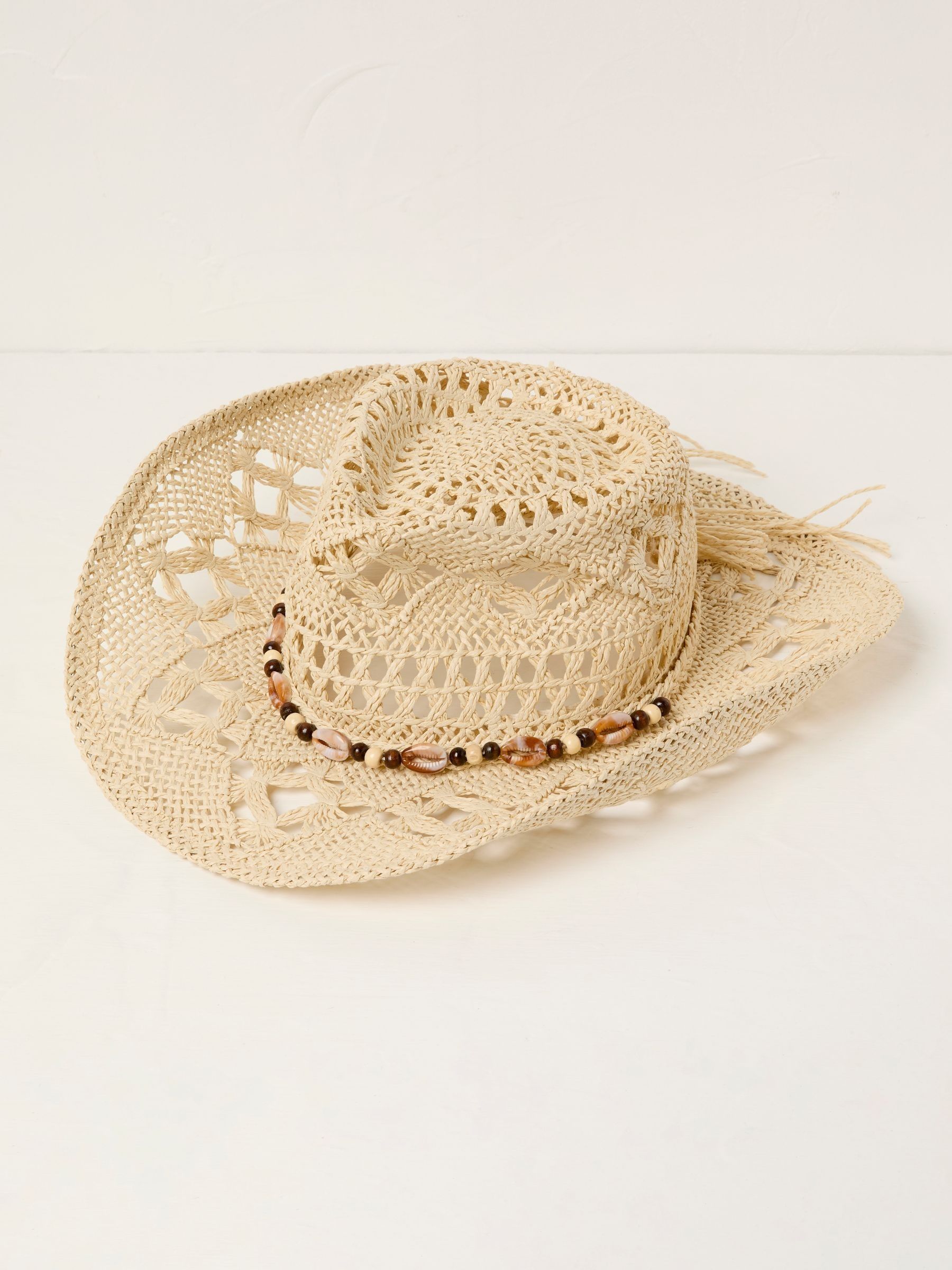 Natural Straw Cowboy Hat (AK7918) | €33