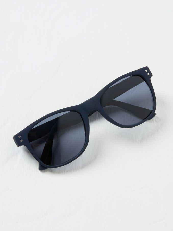 Navy Blue Theo Sunglasses (AK8527) | $38