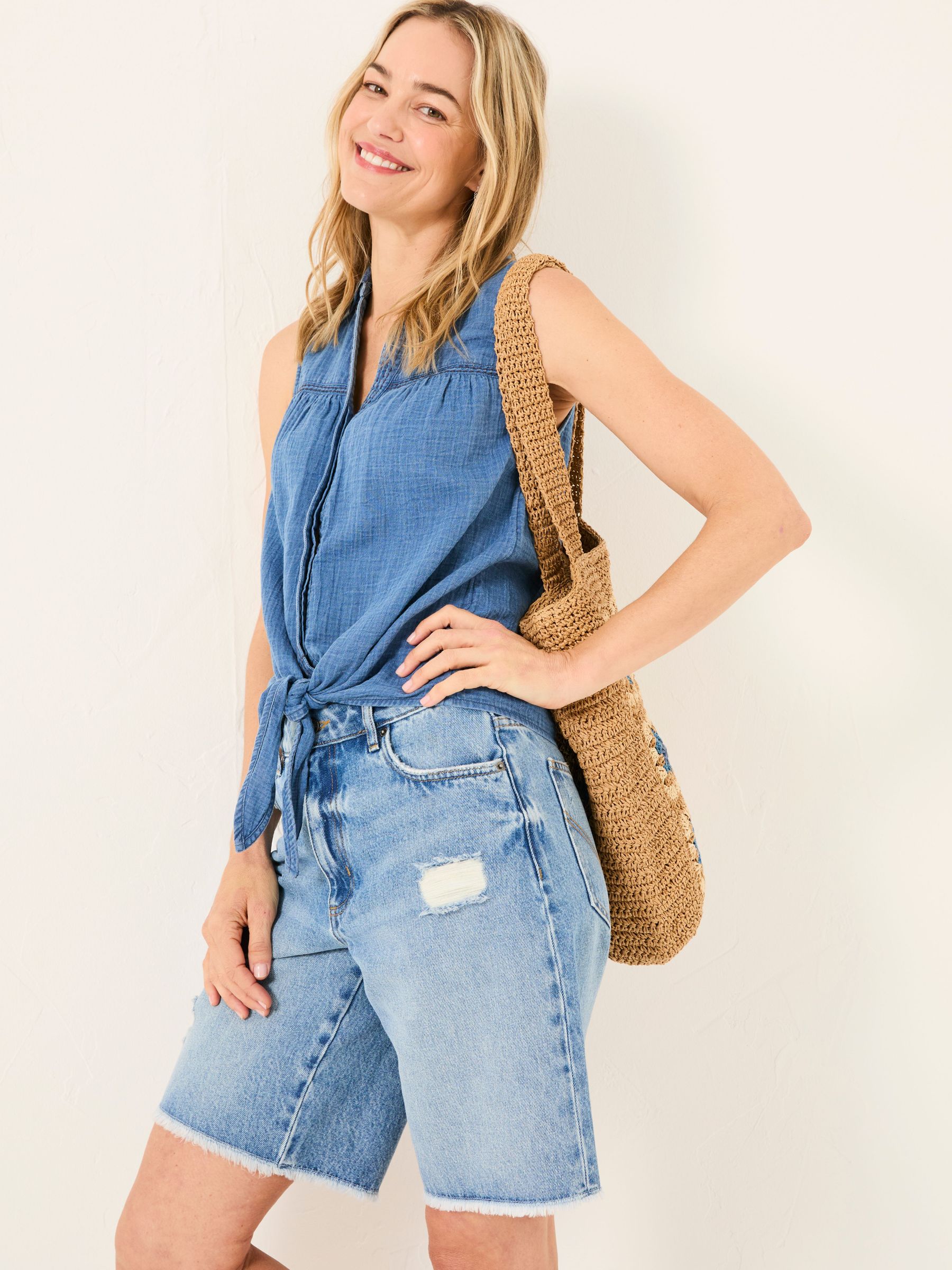 Denim Blue Sam Shirt (AK9298) | €55