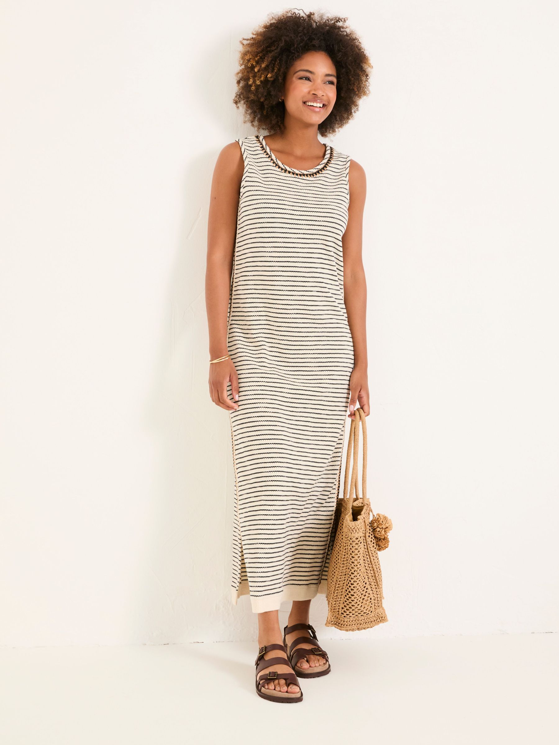 Stone Beachwear Stripe Dress (AK9482) | €77.50
