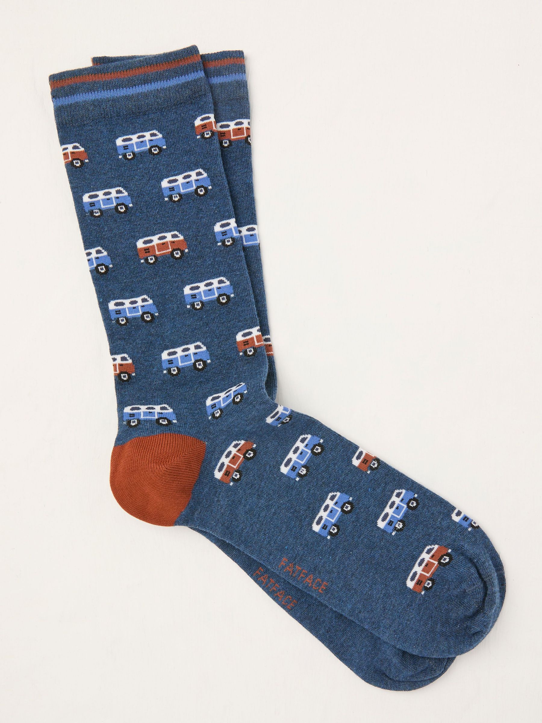 Navy Blue Campervan Socks (AL0418) | €9.50