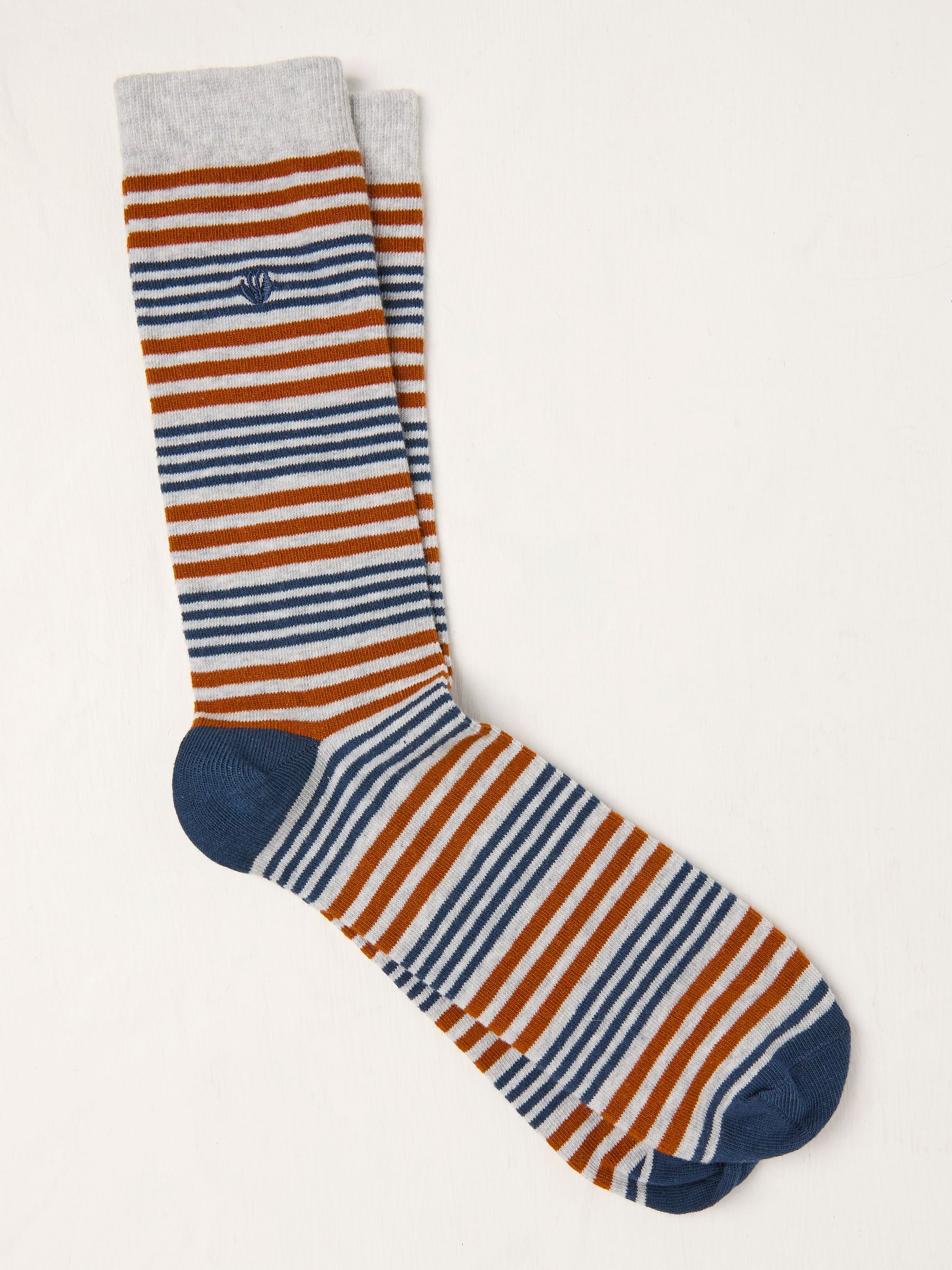 Grey Stripe Socks (AL0419) | €9.50