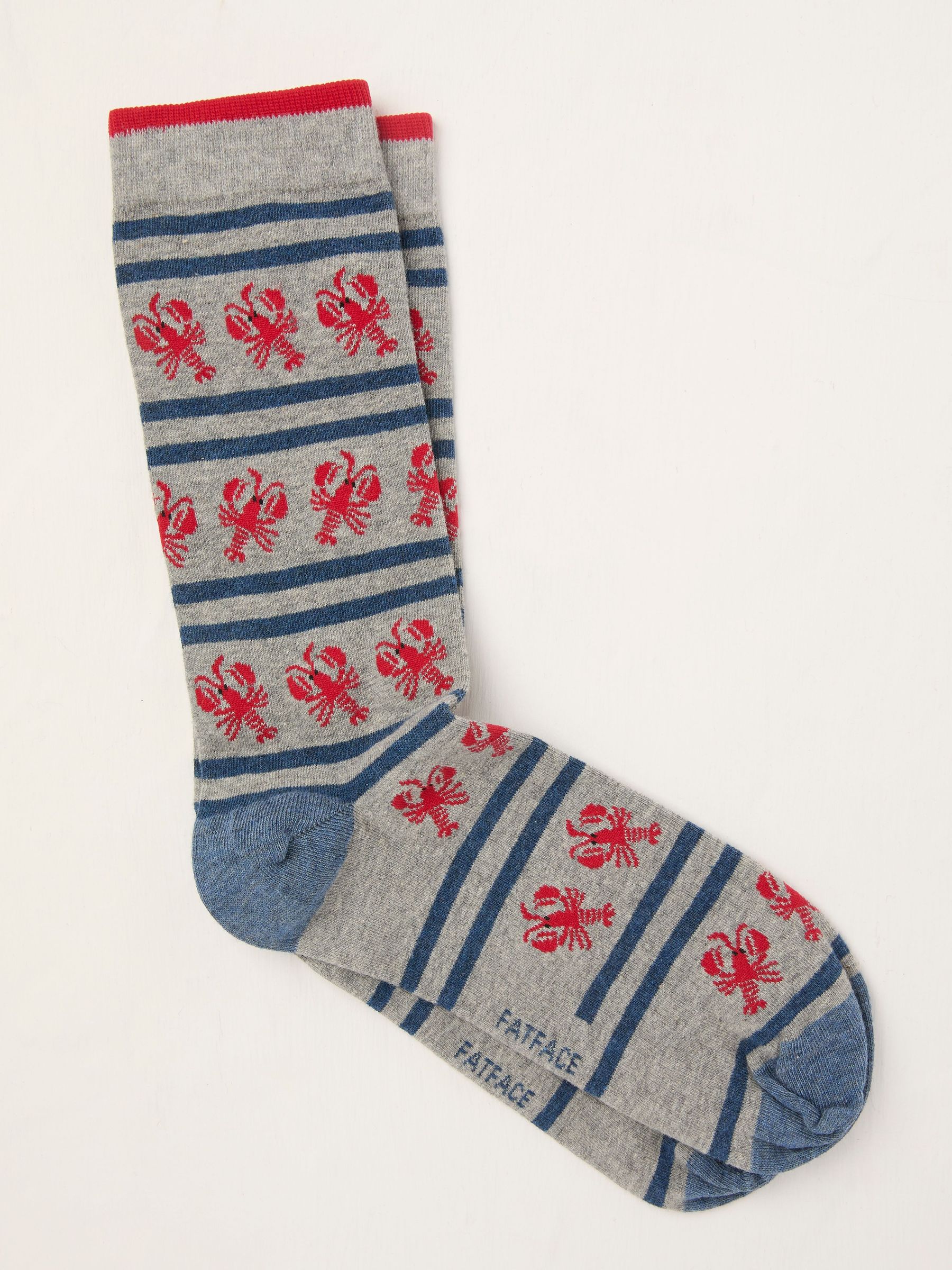 Grey Lobster Socks (AL0420) | €9.50
